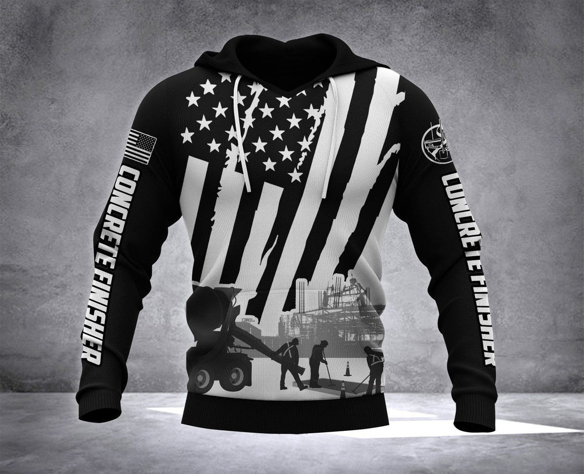 US Concrete Finisher Just the Tip 3D printed shirts