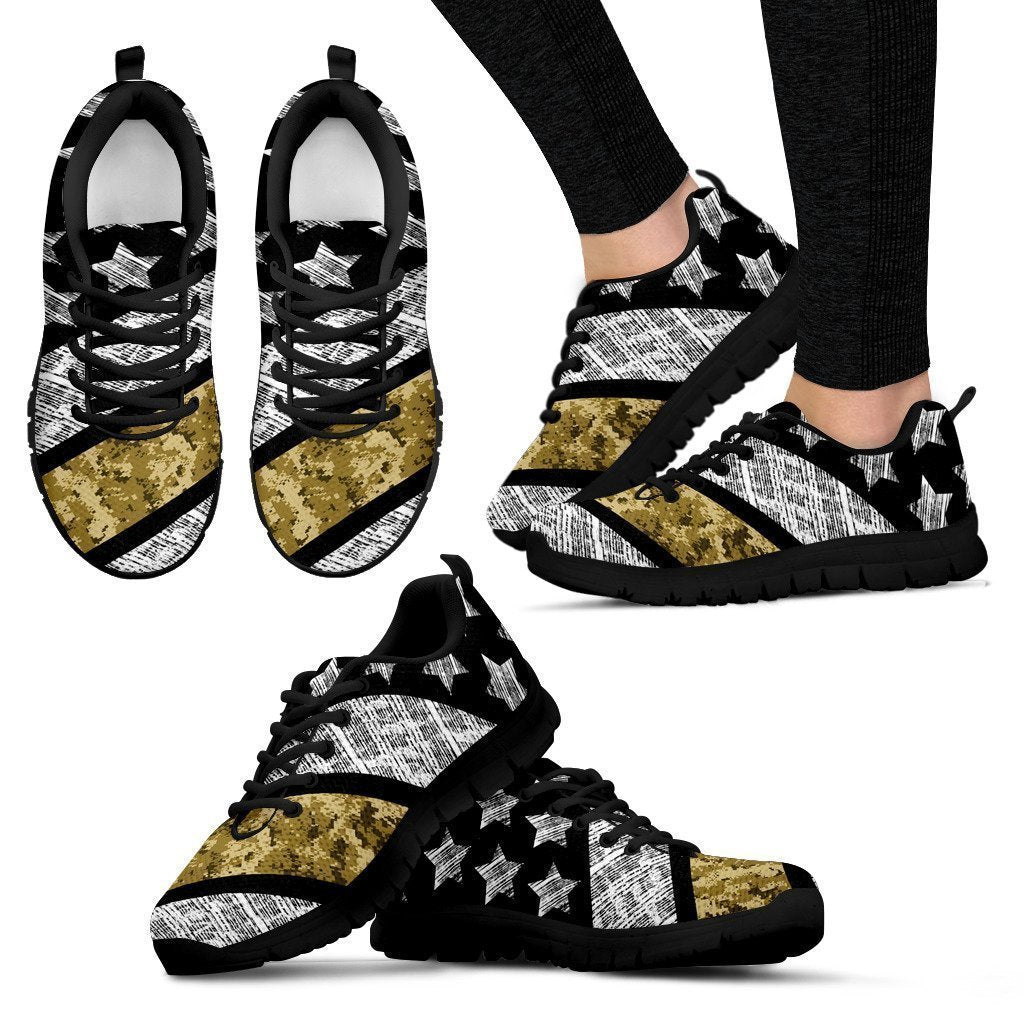 Marine Thin Line Sneakers Women's Sneakers-6teenth Worldโข-Women's Sneakers-US5 (EU35)-Vibe Cosyโข