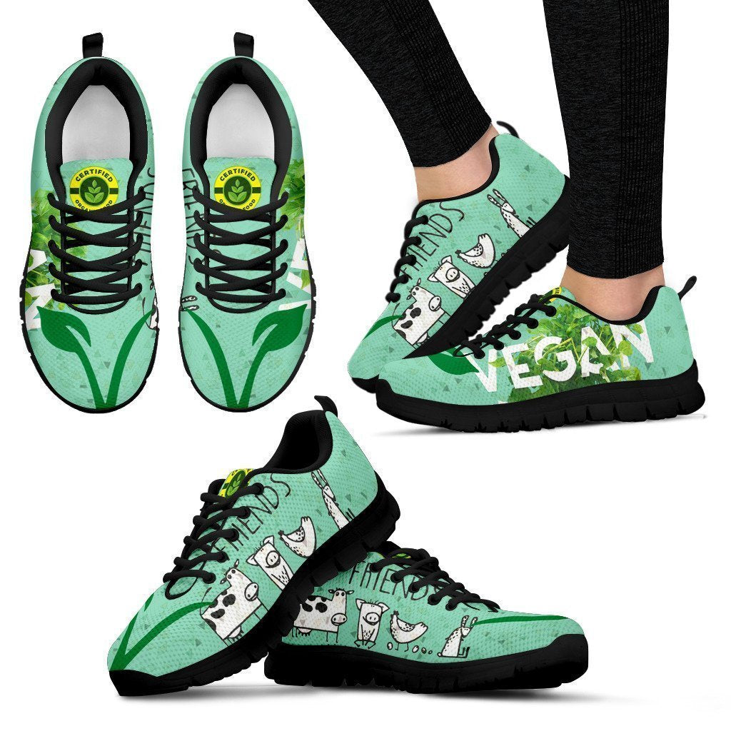 Vegan Women's Sneakers-6teenth Worldโข-Women's Sneakers-US5 (EU35)-Vibe Cosyโข