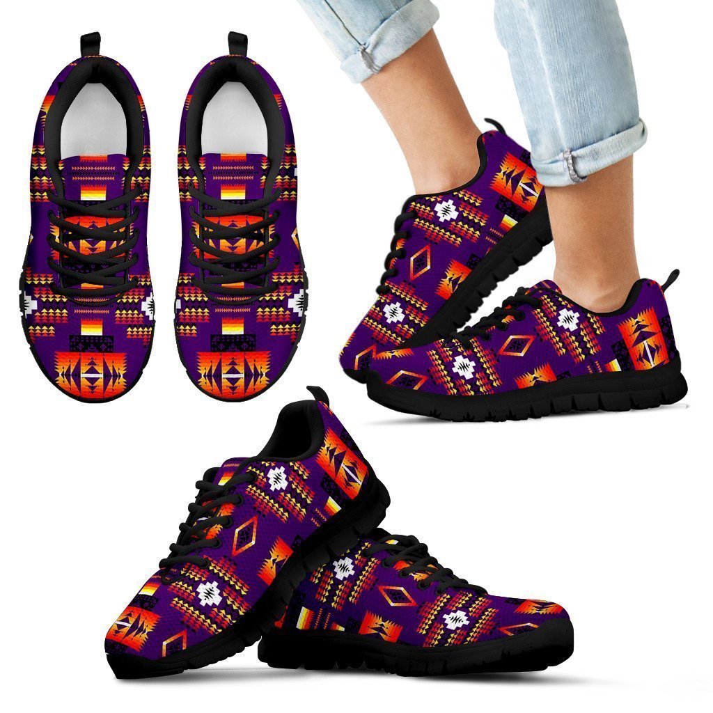Seven Tribes Purple Sopo Kid's Sneakers-6teenth Worldโข-Kid's Sneakers-11 CHILD (EU28)-Vibe Cosyโข