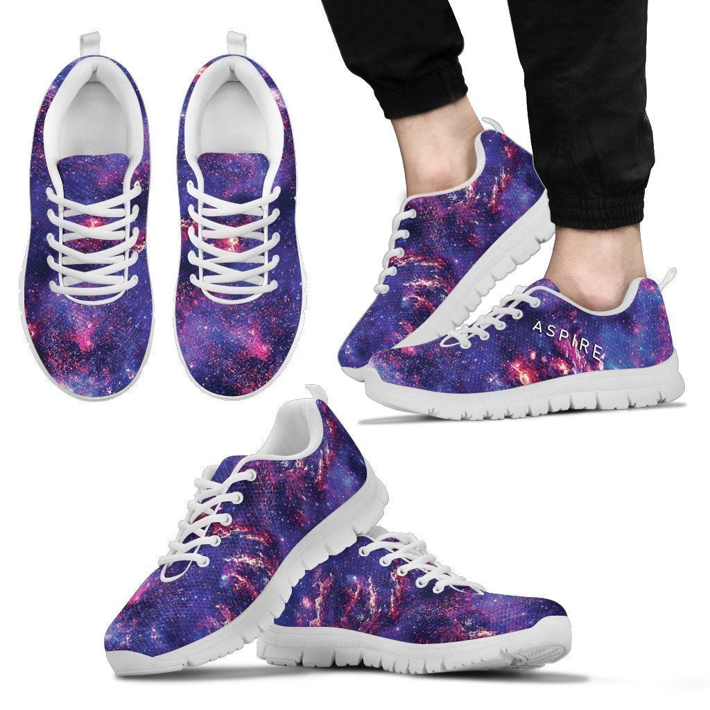 Galaxy Aspire Men's Sneakers White-6teenth Worldโข-Men's Sneakers-US5 (EU38)-Vibe Cosyโข