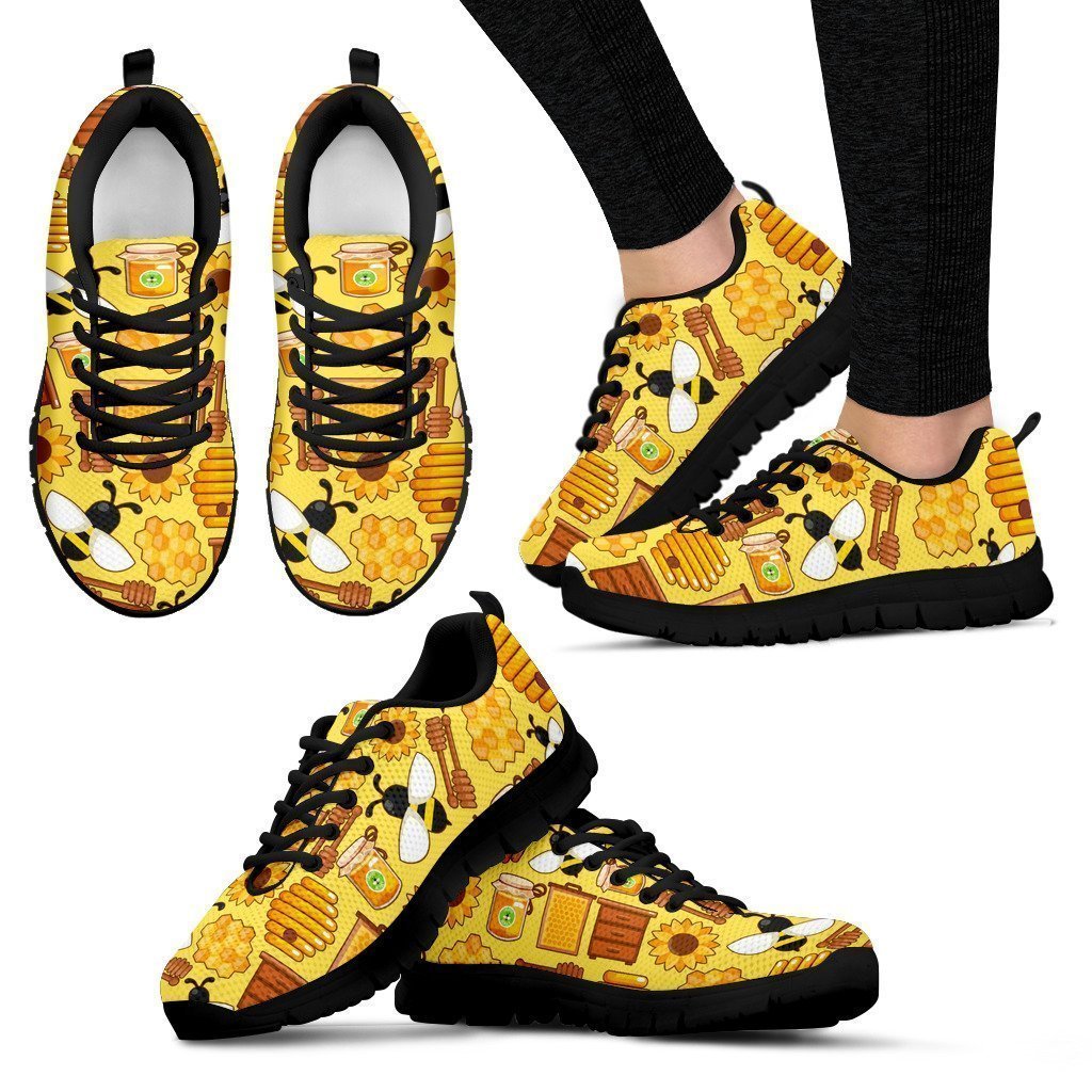 Bee's Women's Sneakers-6teenth Worldโข-Women's Sneakers-US5 (EU35)-Vibe Cosyโข