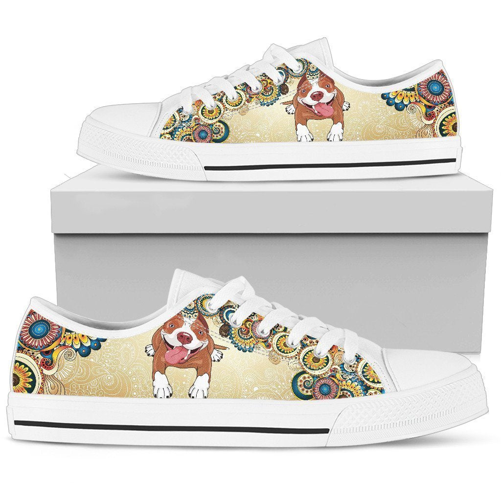 Pitbull Women's Low Top Shoe-6teenth Worldโข-Women's Low Top Shoe-US5.5 (EU36)-Vibe Cosyโข