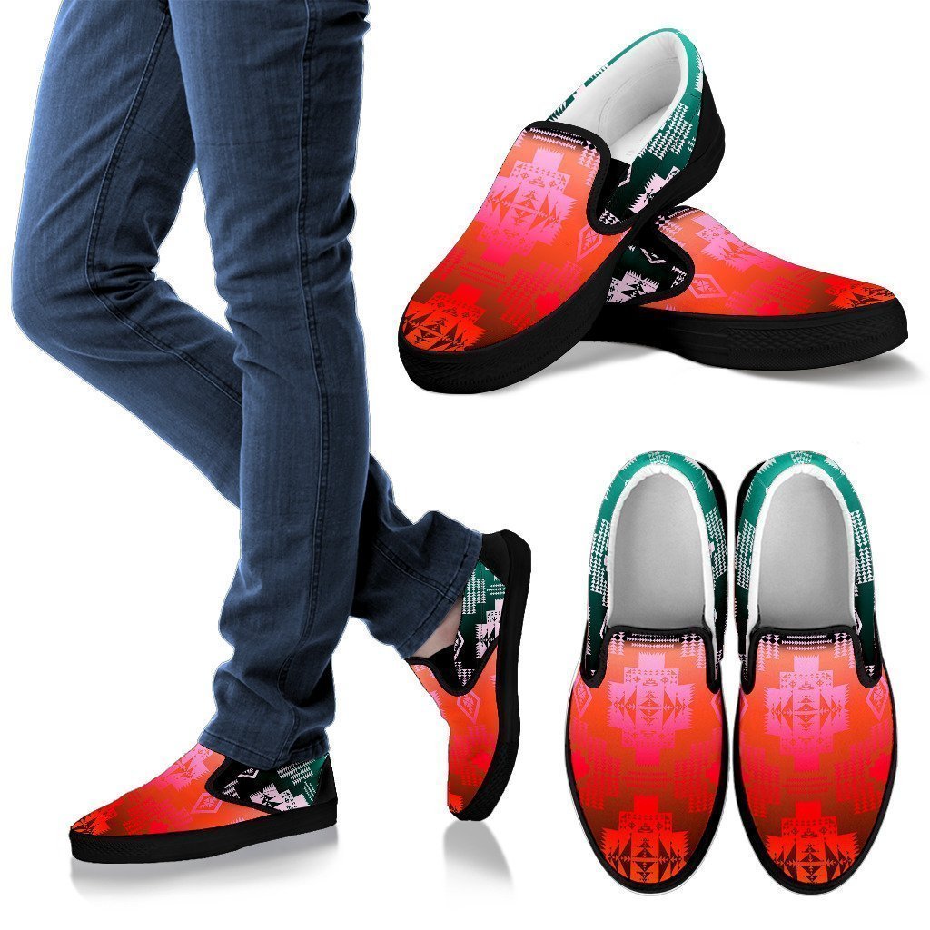 First Winter Storm Men's Slip Ons-6teenth Worldโข-Kid's Sneakers-US8 (EU40)-Vibe Cosyโข