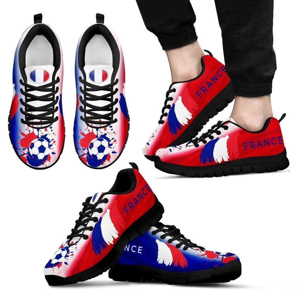 France men's sneakers-6teenth Worldโข-Men's Sneakers-US5 (EU38)-Vibe Cosyโข