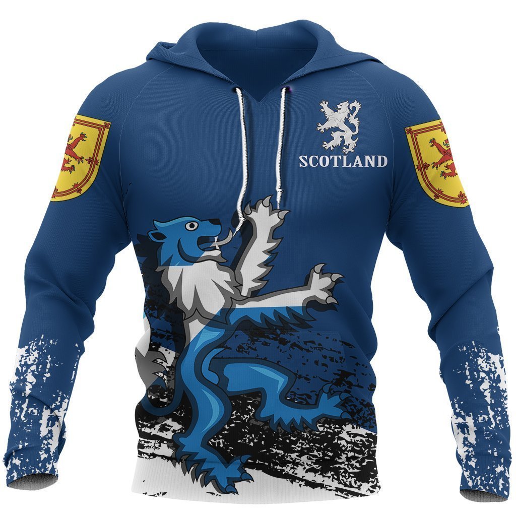 Rampant Lion of The Royal Arms of Scotland Hoodie-Apparel-HD09-Hoodie-S-Vibe Cosyβ’