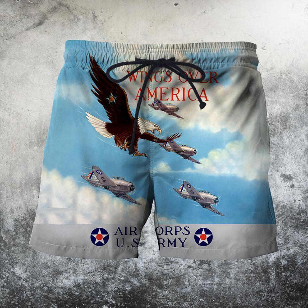 American Air Force Shirts-Apparel-HP Arts-SHORTS-S-Vibe Cosy™