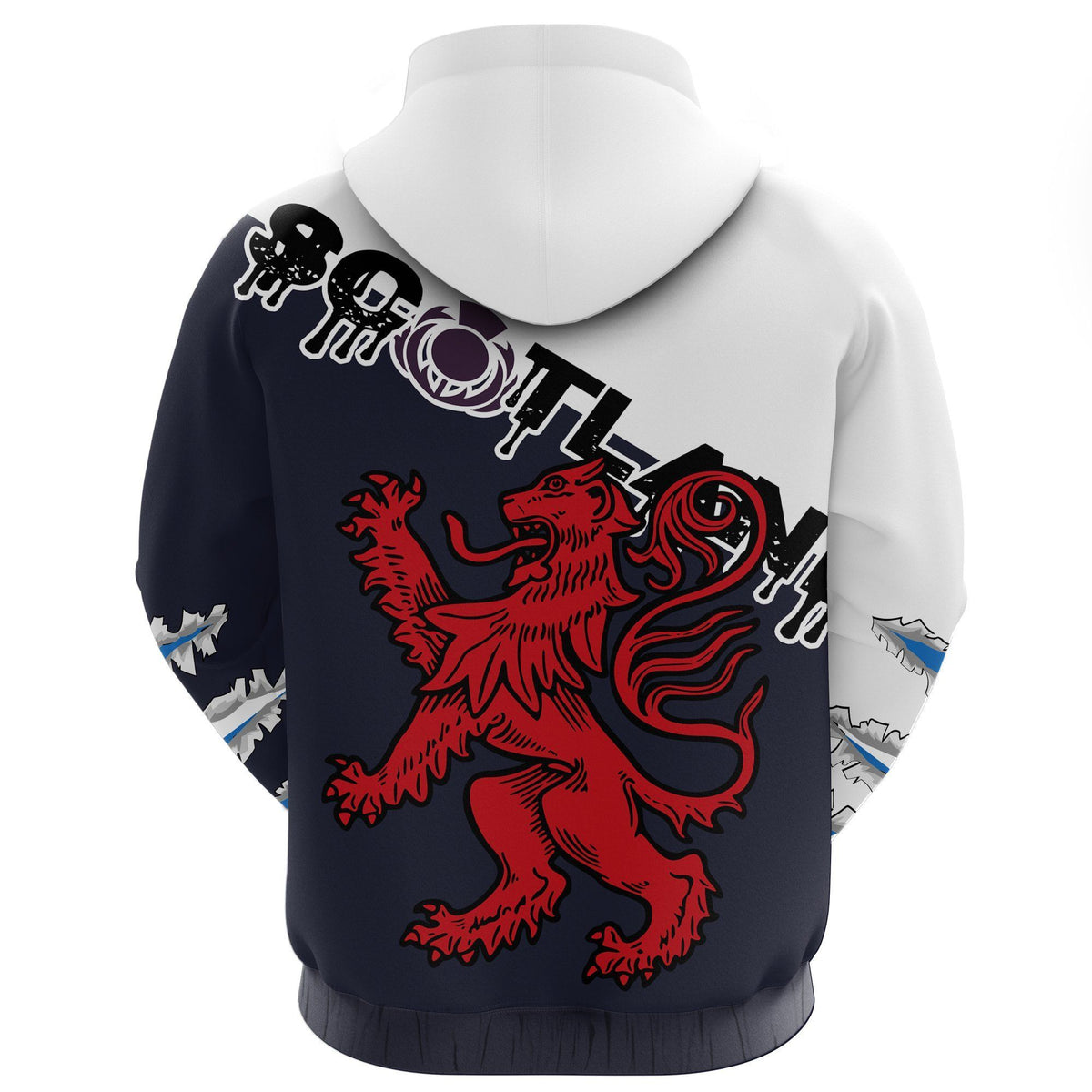 Scottish Pullover Hoodie Red Lion Rampant NNK022903-ALL OVER PRINT HOODIES-PL8386-Hoodie-S-Vibe Cosyβ’