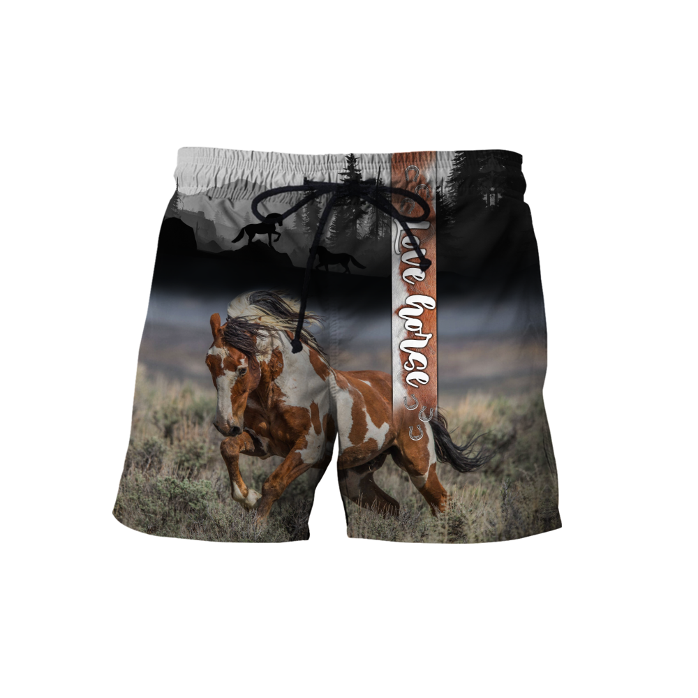 Beautiful American Paint Horse 3D All Over Printed Shirts For Men And Women DA19112005