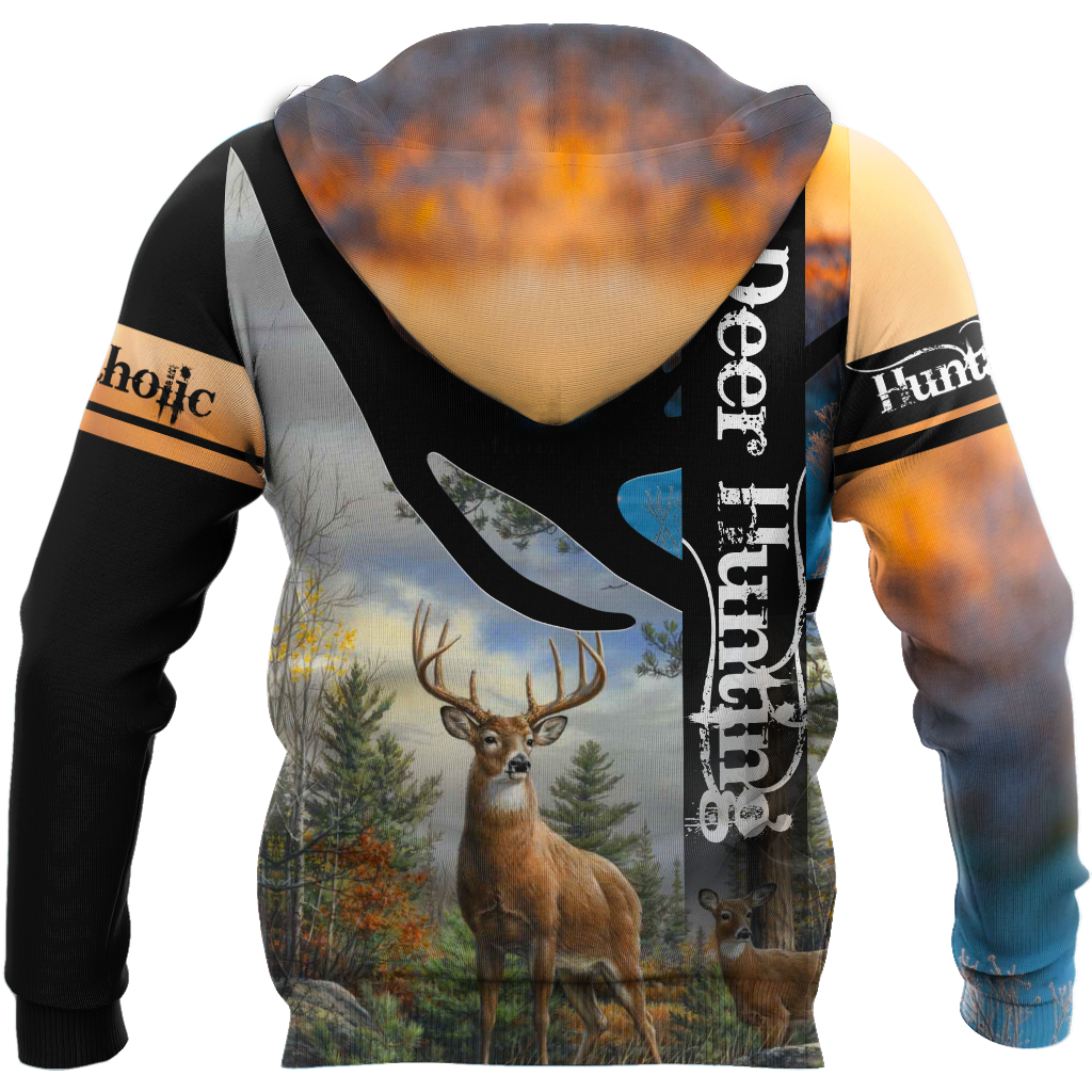 Love Deer Hunting 3D All Over Printed Shirts For Men And Woman