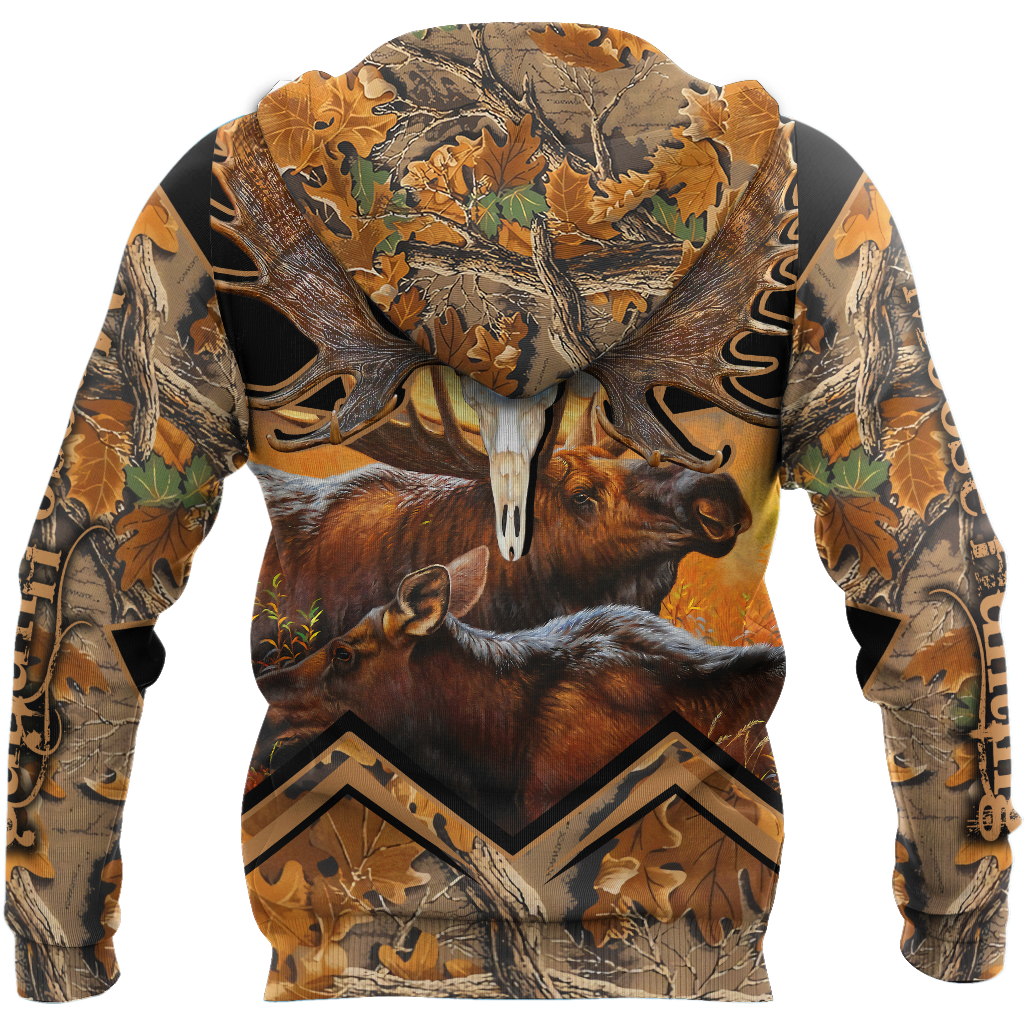 Moose Hunting 3D All Over Printed Shirts For Men LAM