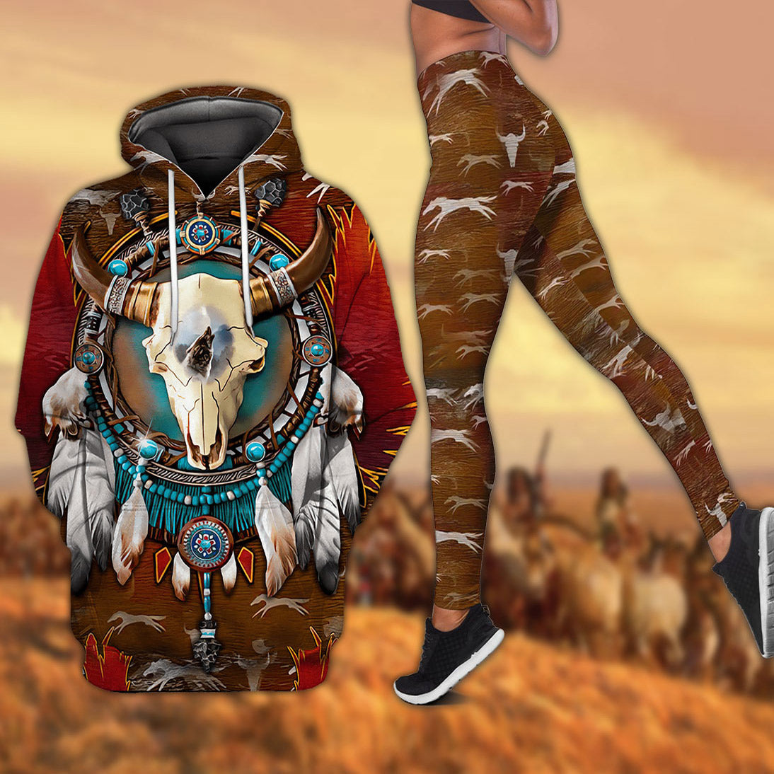 Native American 3D All Over Printed Shirts for Women