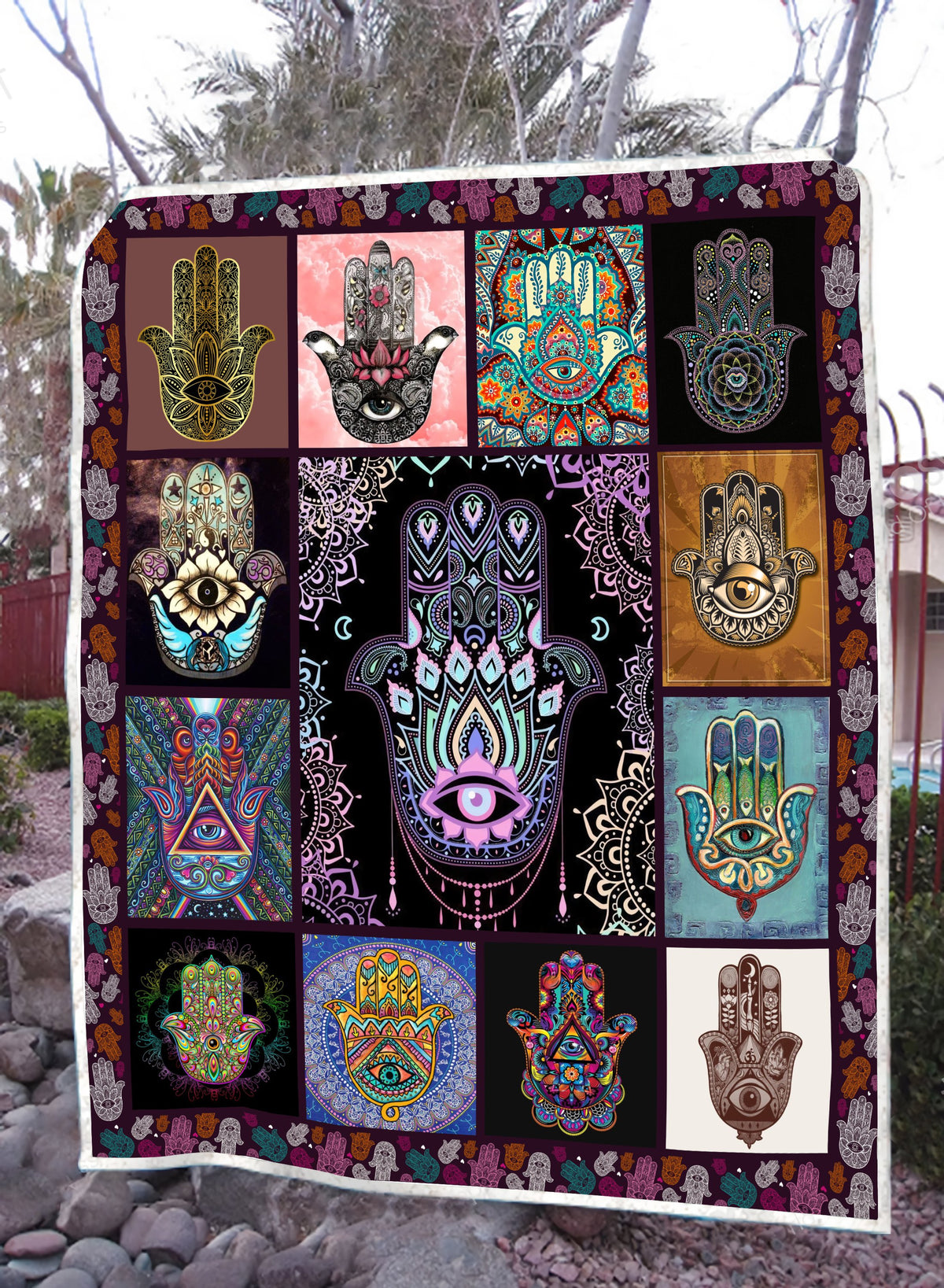 Hamsa Soft and Warm Blanket