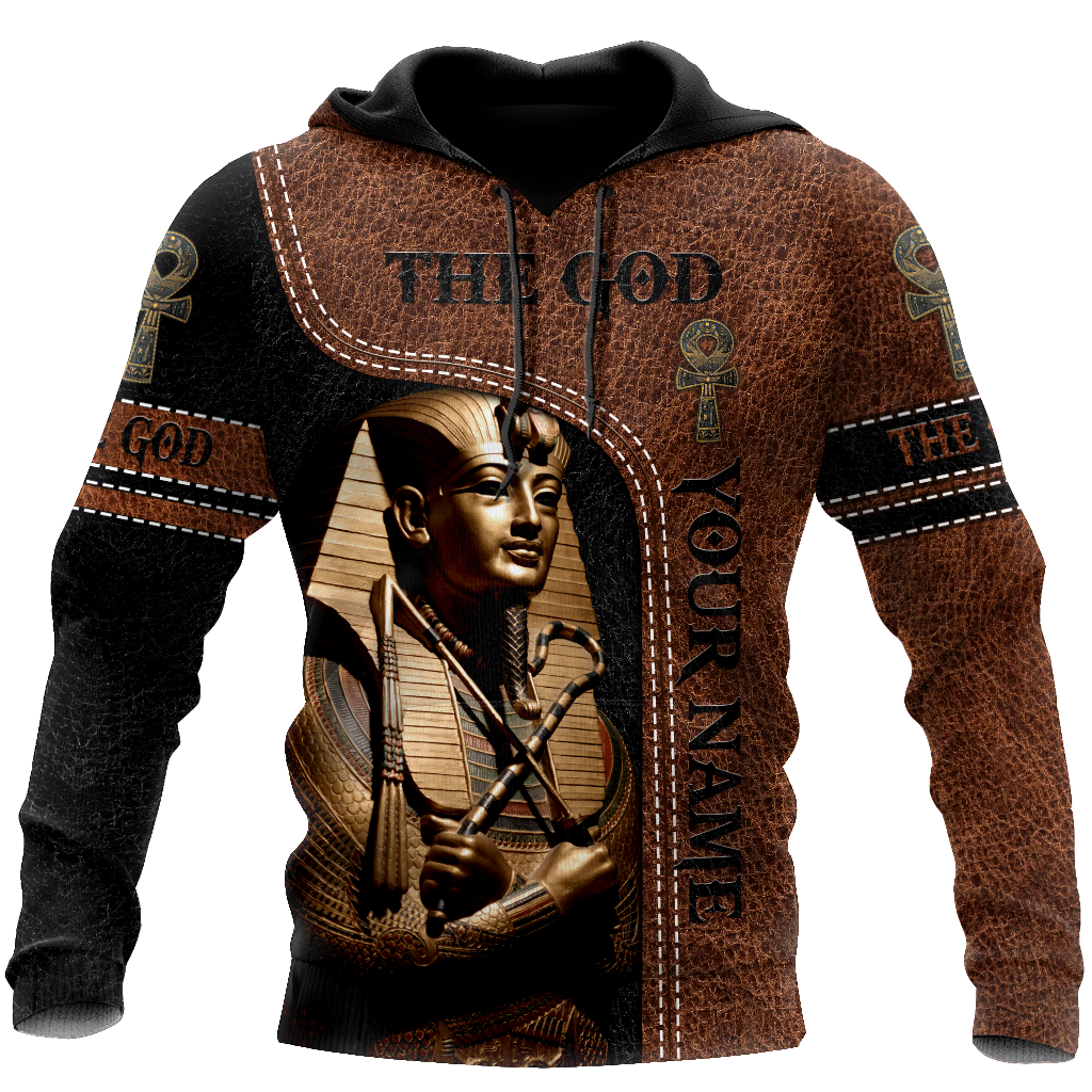 Custom name Pharaoh The God Ancient Egypt 3D design print shirts