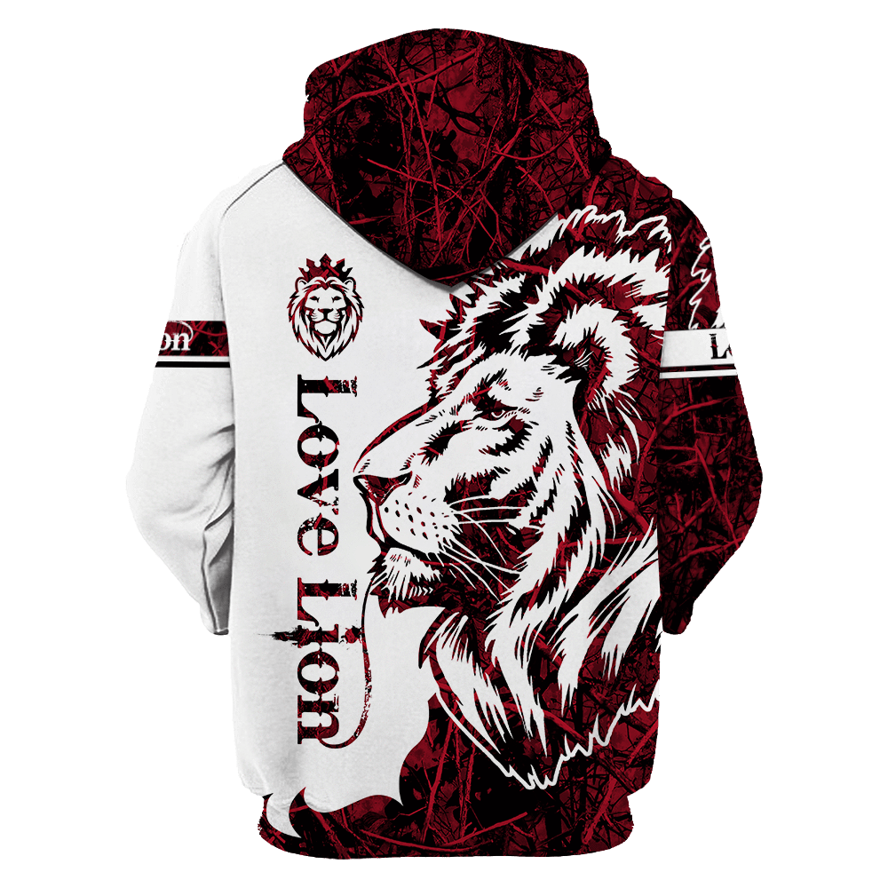 Love Lion 3D All Over Printed Unisex Shirts