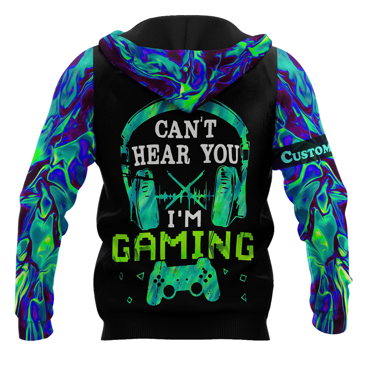 Can't Hear You I'm Gaming Personalized Name Pi29042102