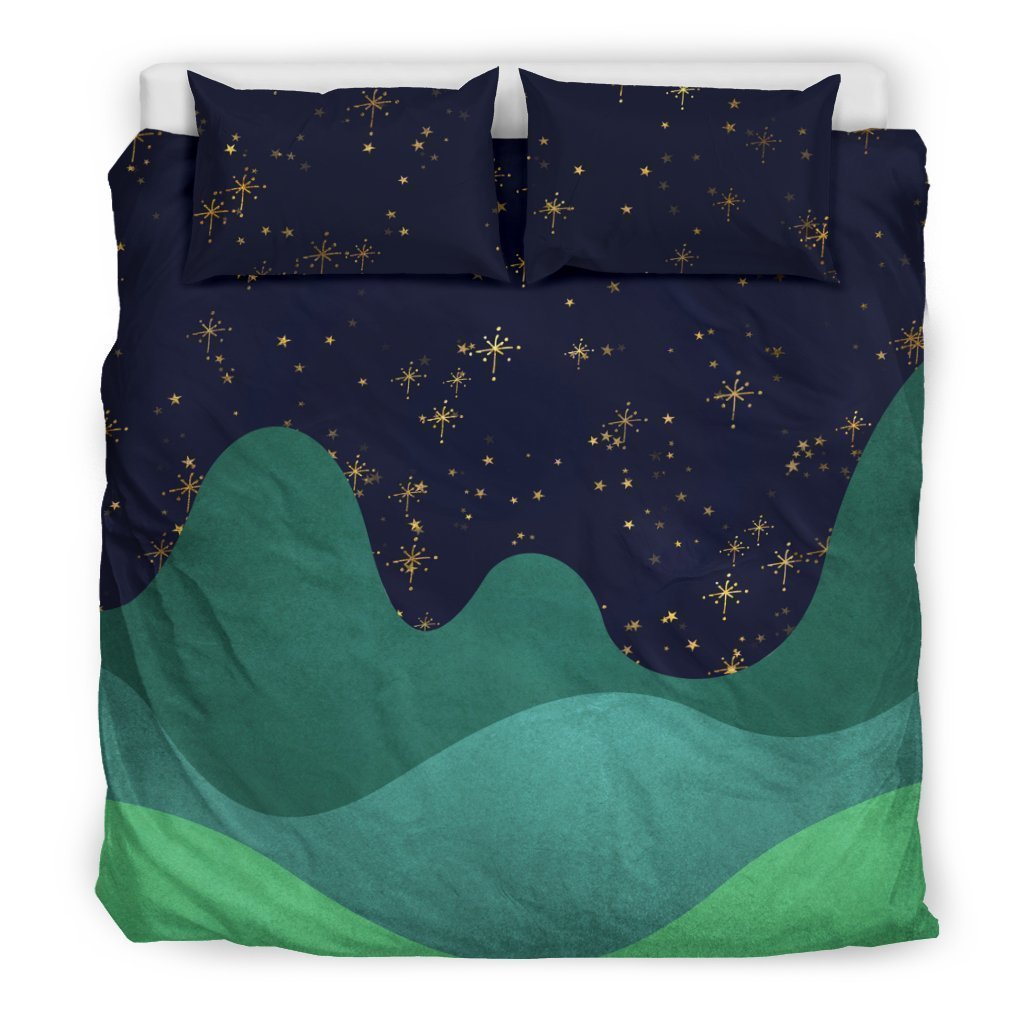 Fantasy Night Sky D7 Bedding Set-6teenth Worldโข-Bedding Set-King-Vibe Cosyโข
