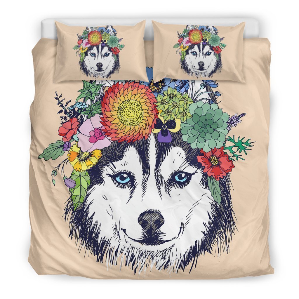 Husky bed sheet-6teenth Worldโข-Bedding Set-US King-Vibe Cosyโข