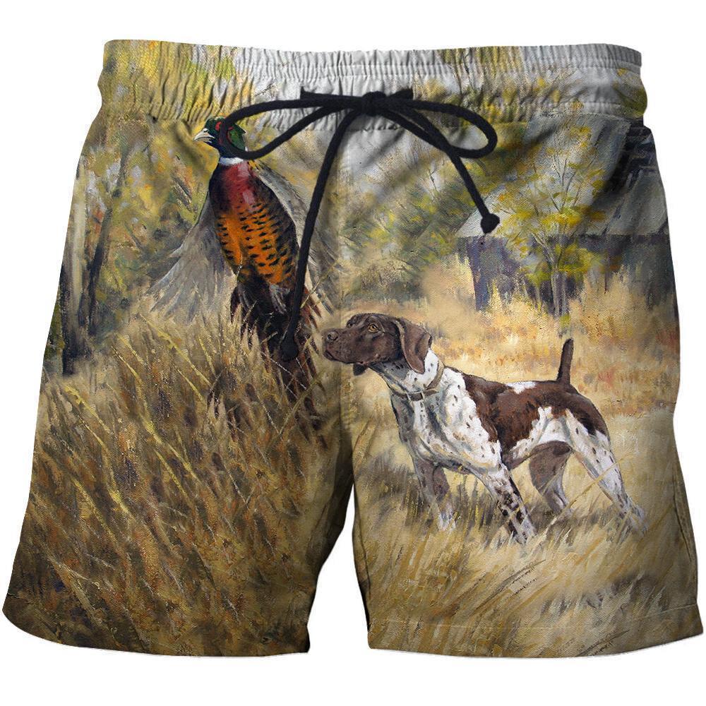 3D All Over Print 3 Hunting Dog Pheasant Hoodie-Apparel-Phaethon-Hoodie-S-Vibe Cosy™