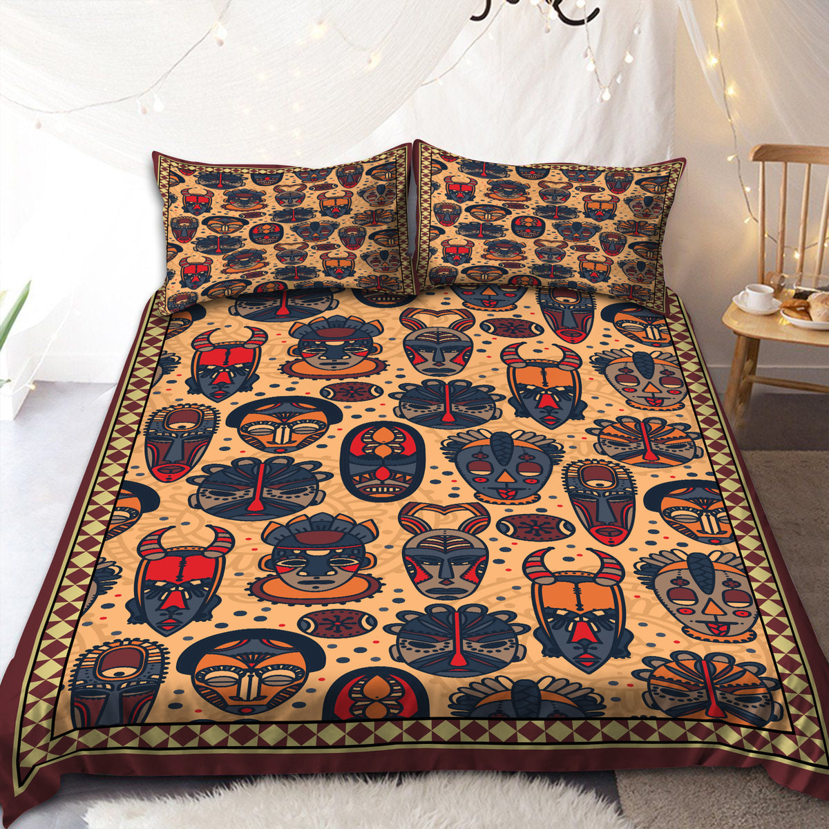 Native American 3D All Over Printed Bedding Set