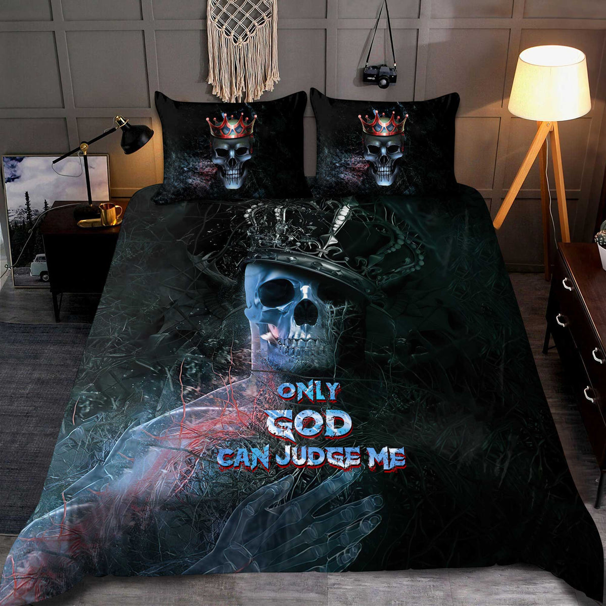 The Righteous Skull Bedding Set AM122027