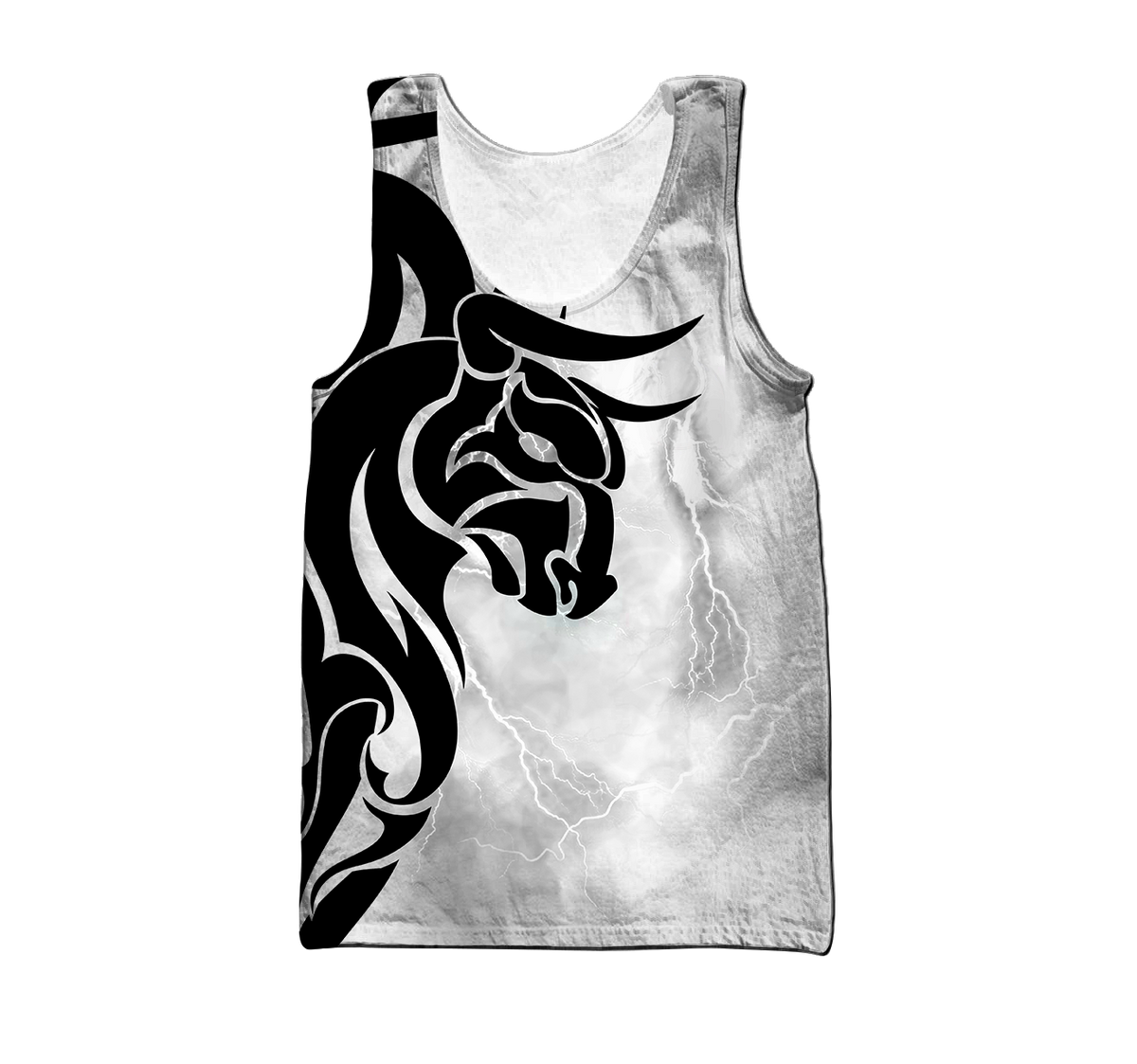 Premium Tribal Tattoo Bulls 3D Printed Unisex Shirts