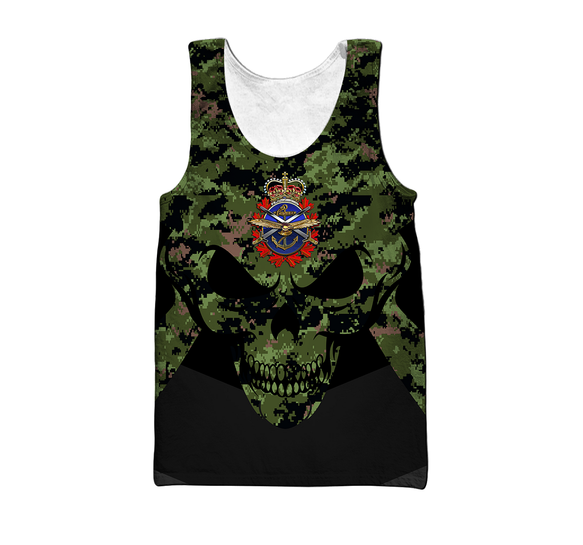 Personalized Name XT Canadian Armed Forces 3D Printed Clothes DA22032105
