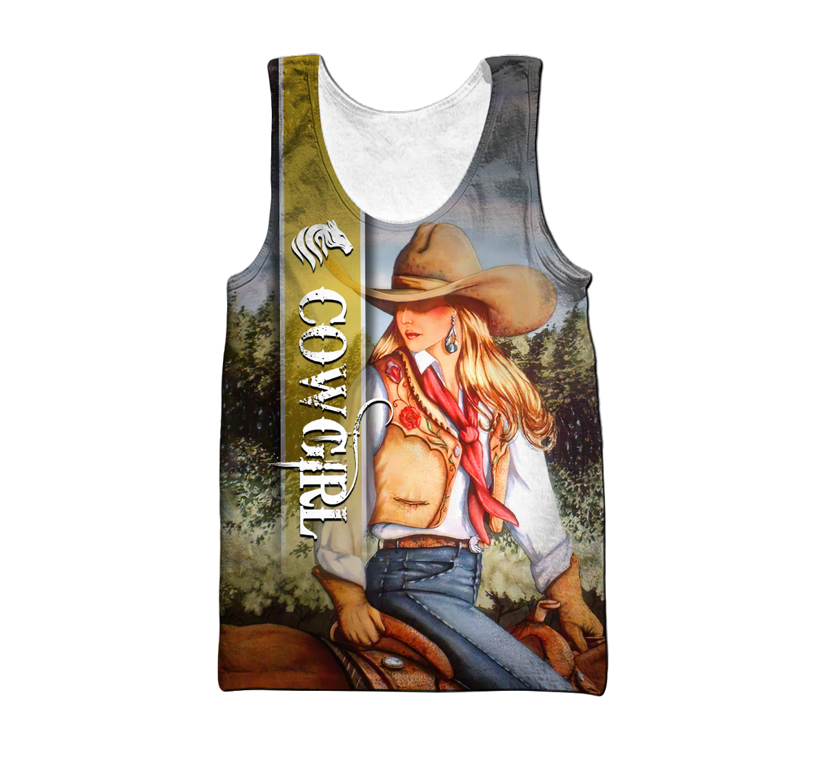 Cowgirl Customize 3D All Over Printed Shirts VP19122008XT