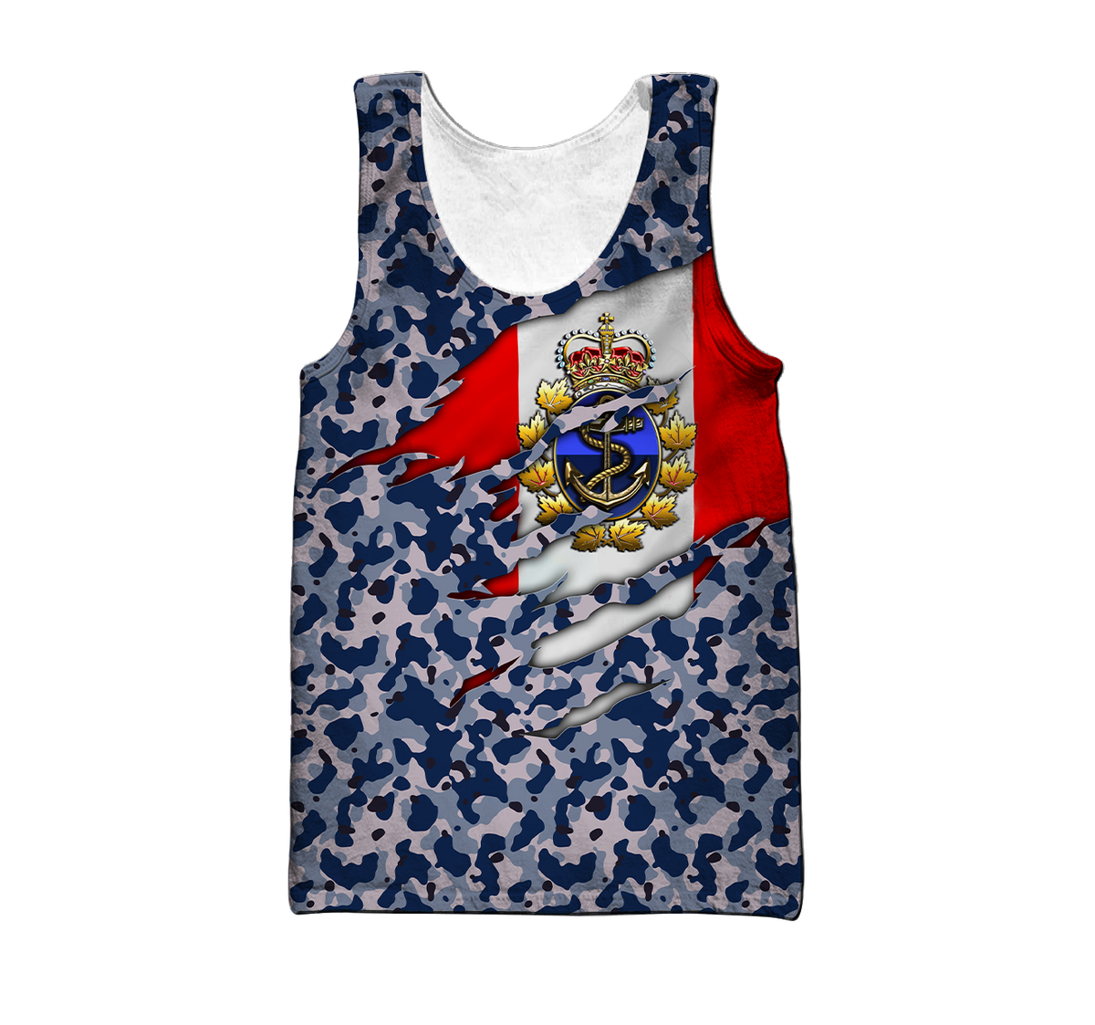 Canadian Navy Veteran 3D All Over Printed Shirts PD10032103