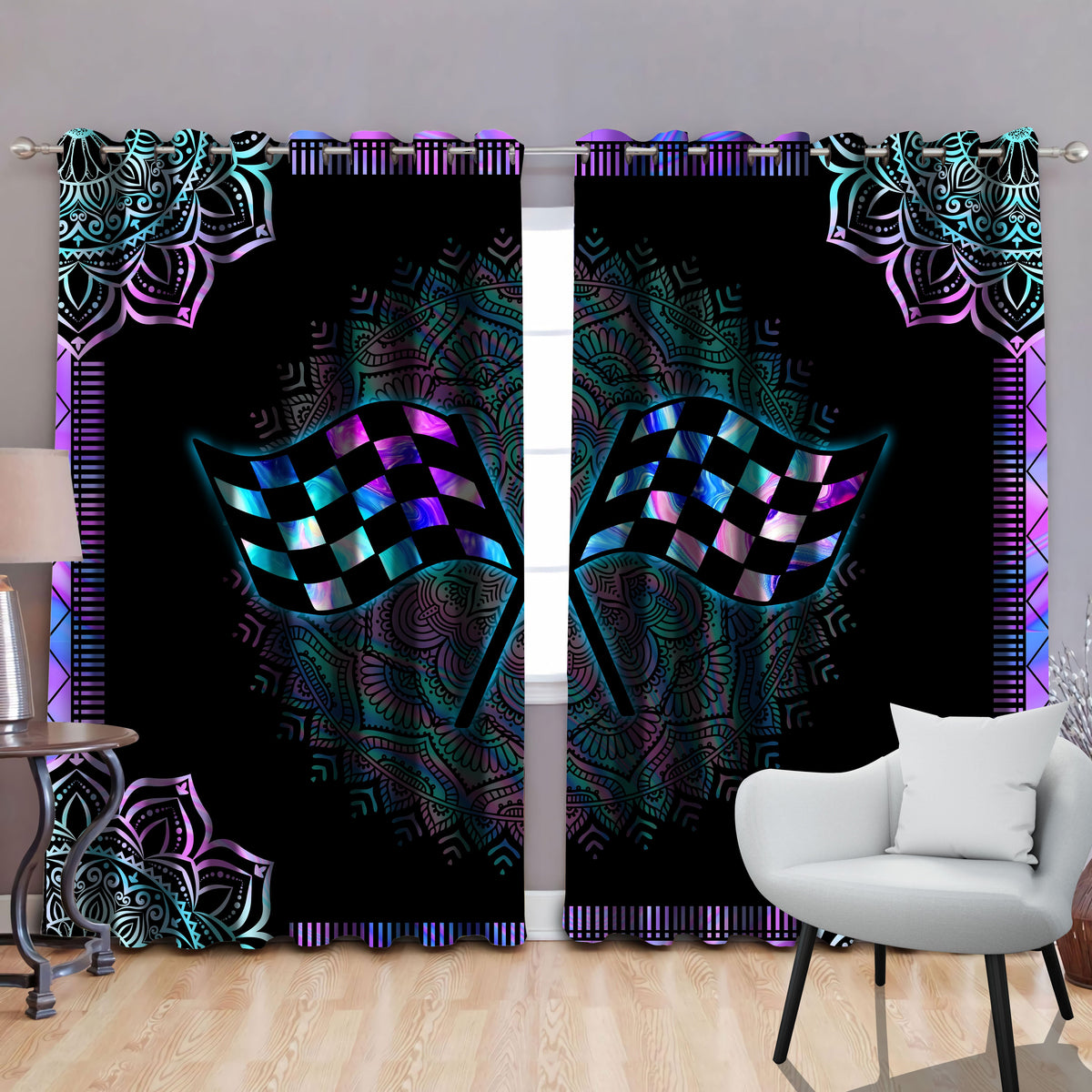 Racing Window Curtains NTN13042103