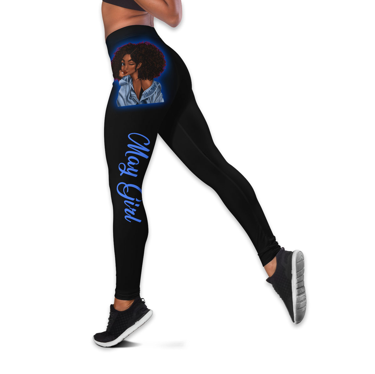 May Girl Customize Name 3D All Over Printed Unisex Hoodie
