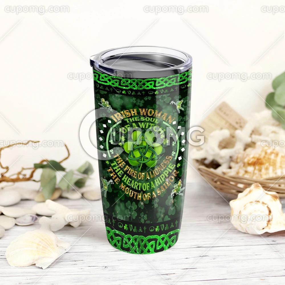 Irish Saint Patrick's Day Shamrock Tumbler 20 Oz NMT020307-NM-Vibe Cosyβ’