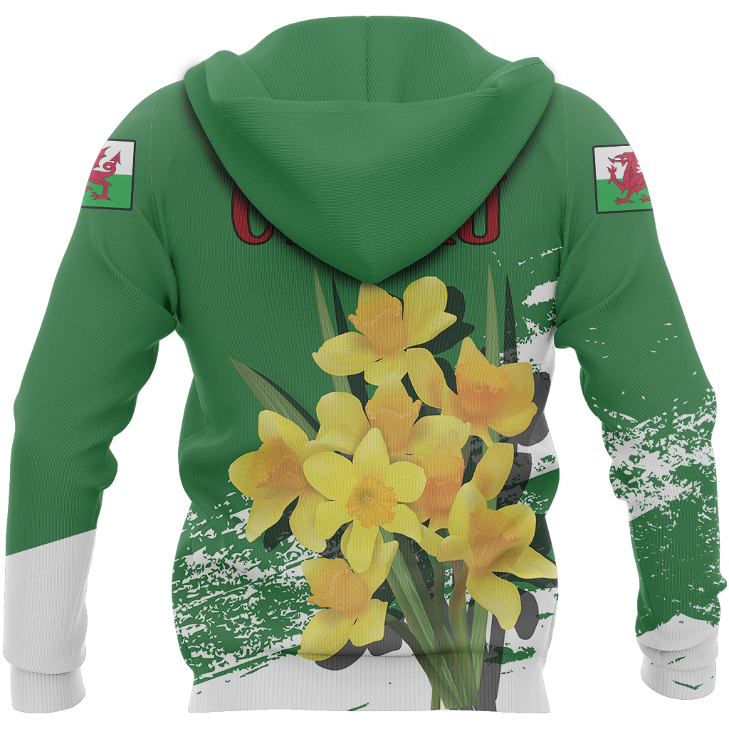 Wales Daffodil Hoodie Special Version NVD1066-Apparel-Dung Van-Hoodie-S-Vibe Cosy™