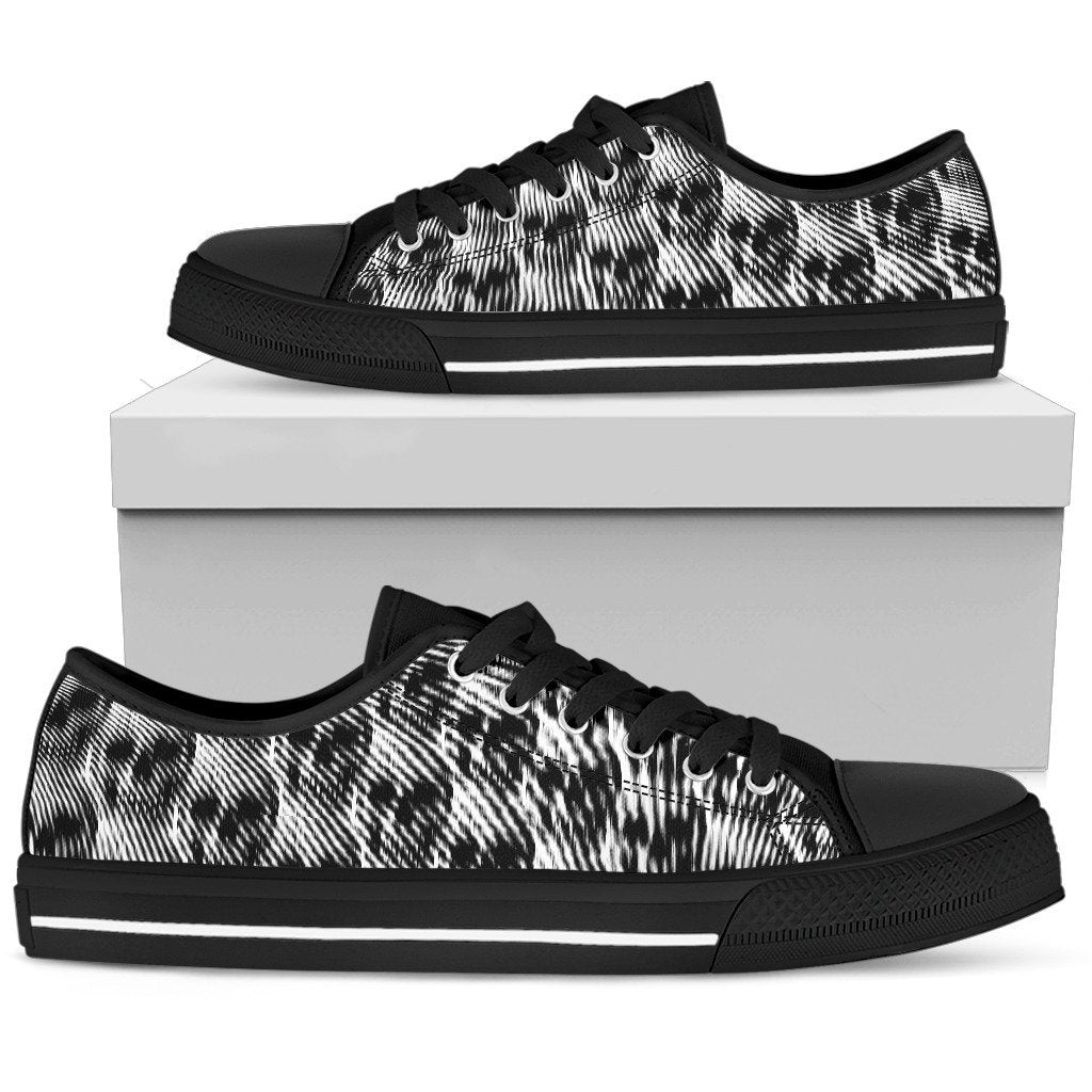 Illusion skull pattern low top shoes PL18032034-PL8386-Women's low top-EU36 (US5.5)-Vibe Cosy™