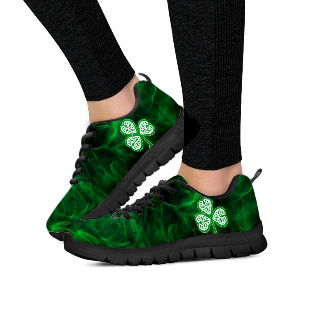 SHAMROCK BLACK MEN'S SNEAKERS