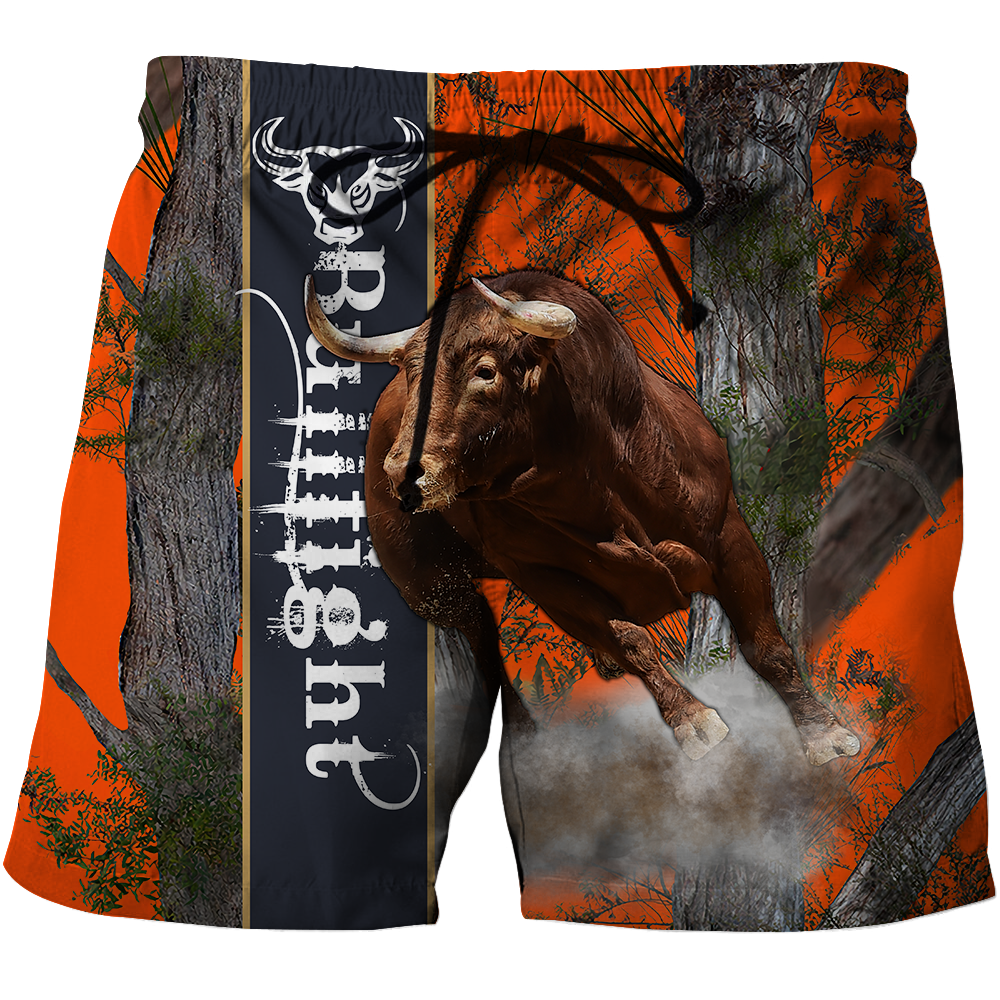 Bullfight Persionalized Your Name 3D All Over Printed Shirts