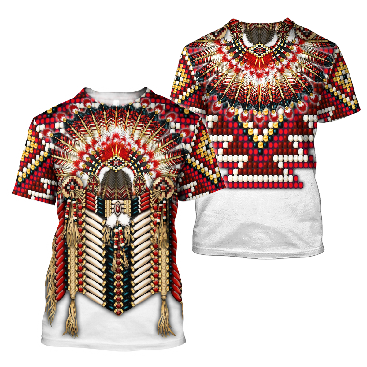 Native American 3D All Over Printed Combo T-Shirt BoardShorts