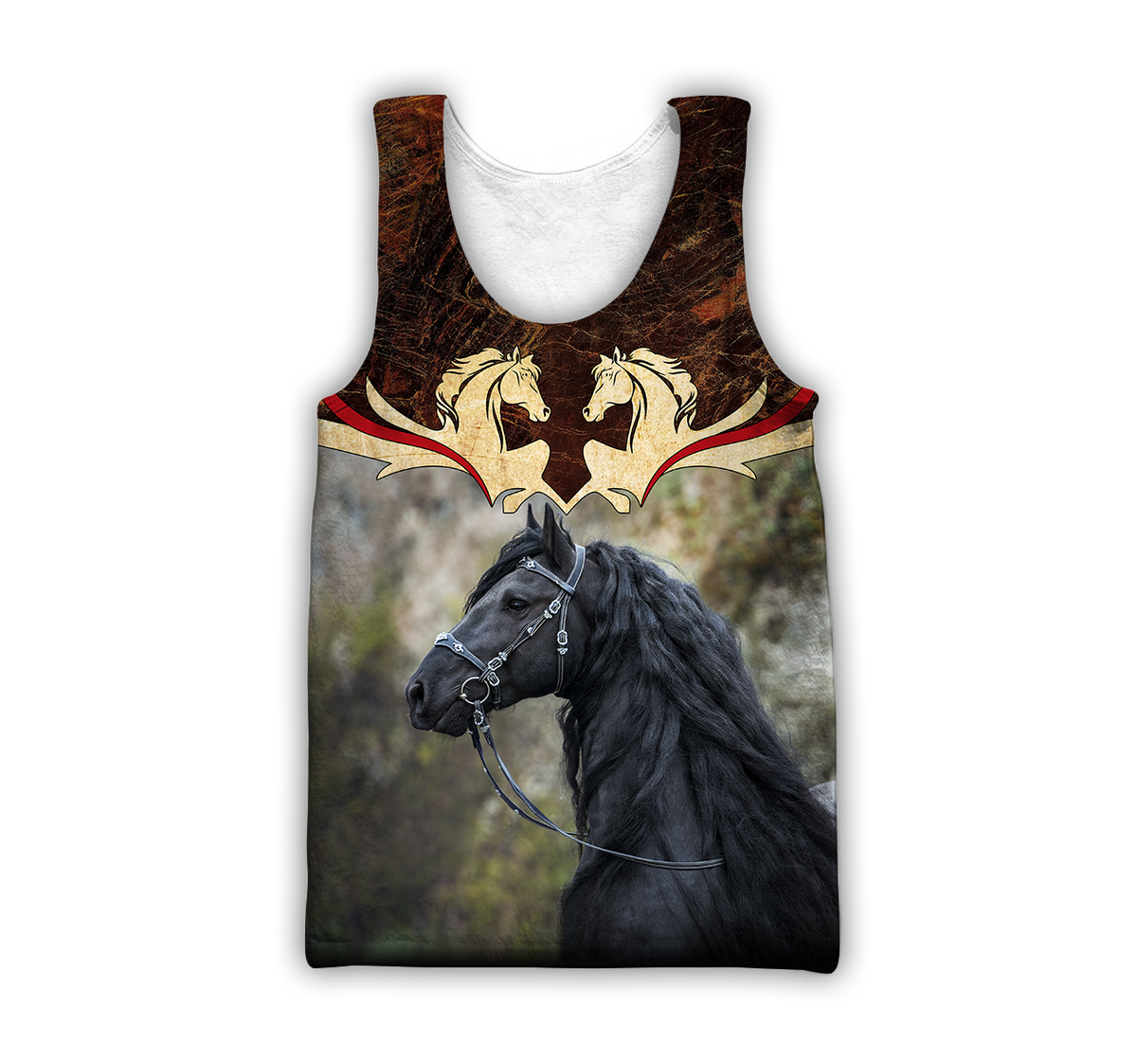 Love Horse 3D All Over Printed Shirts Hoodie MP09082001S2