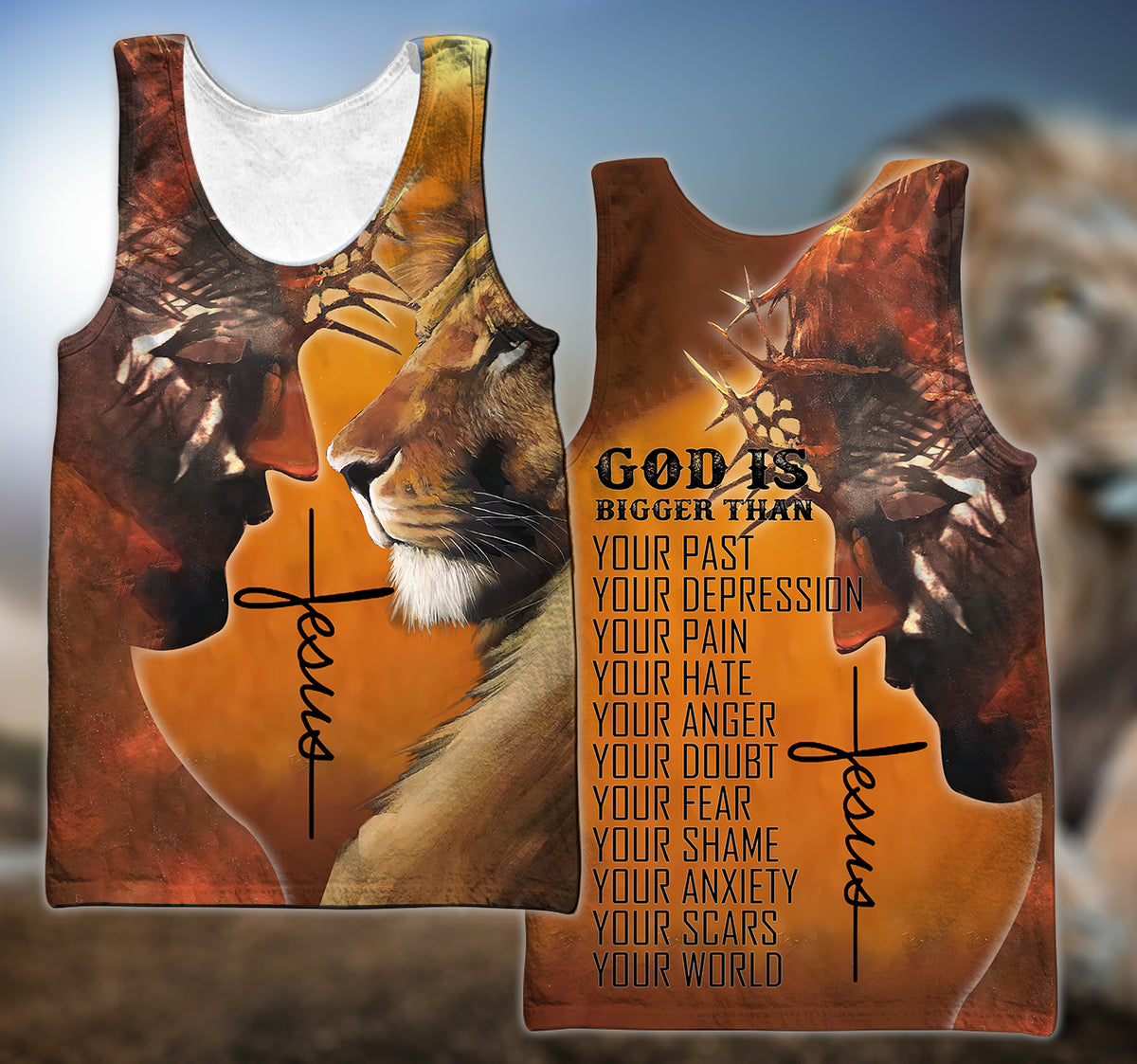 Jesus is My Everything 3D All Over Printed Unisex Shirts