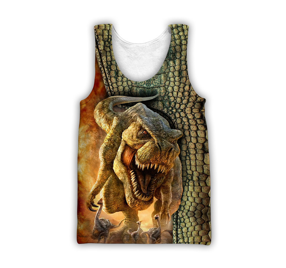 Dinosaur T-rex Skin 3D all over printed shirts