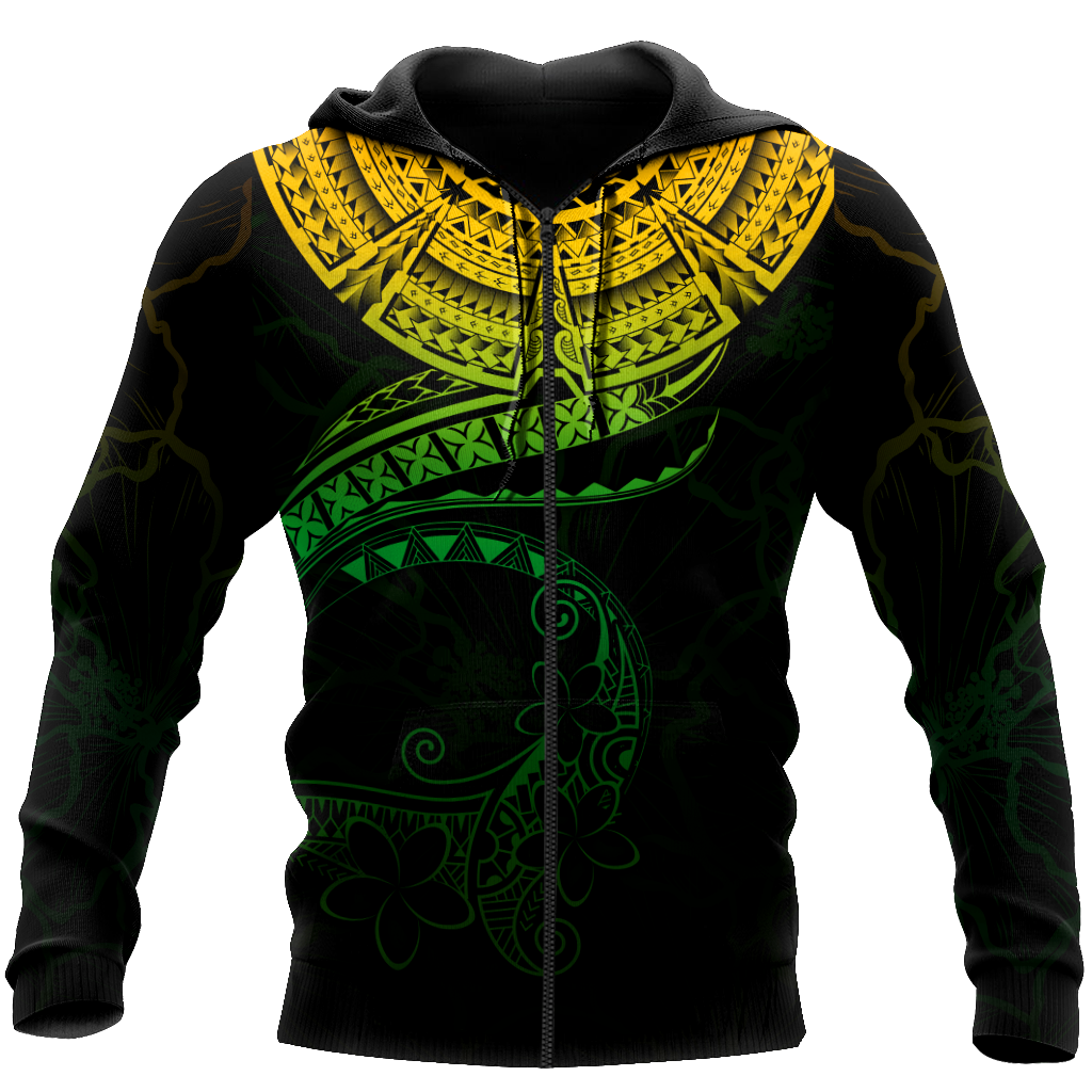 Amazing Polynesian Tattoo Unisex Premium Hoodie ML
