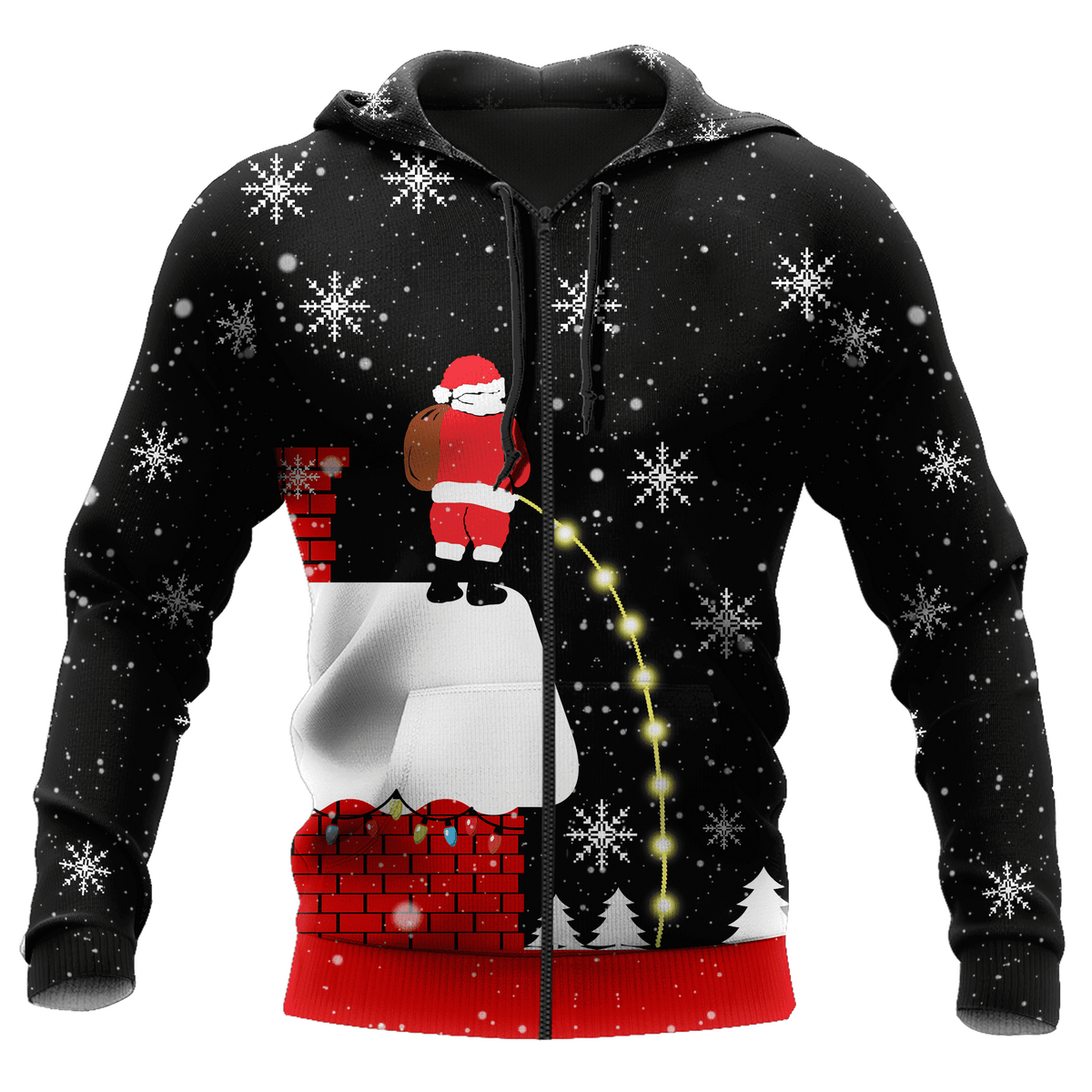 Santa Christmas 3D All Over Printed Unisex Shirts