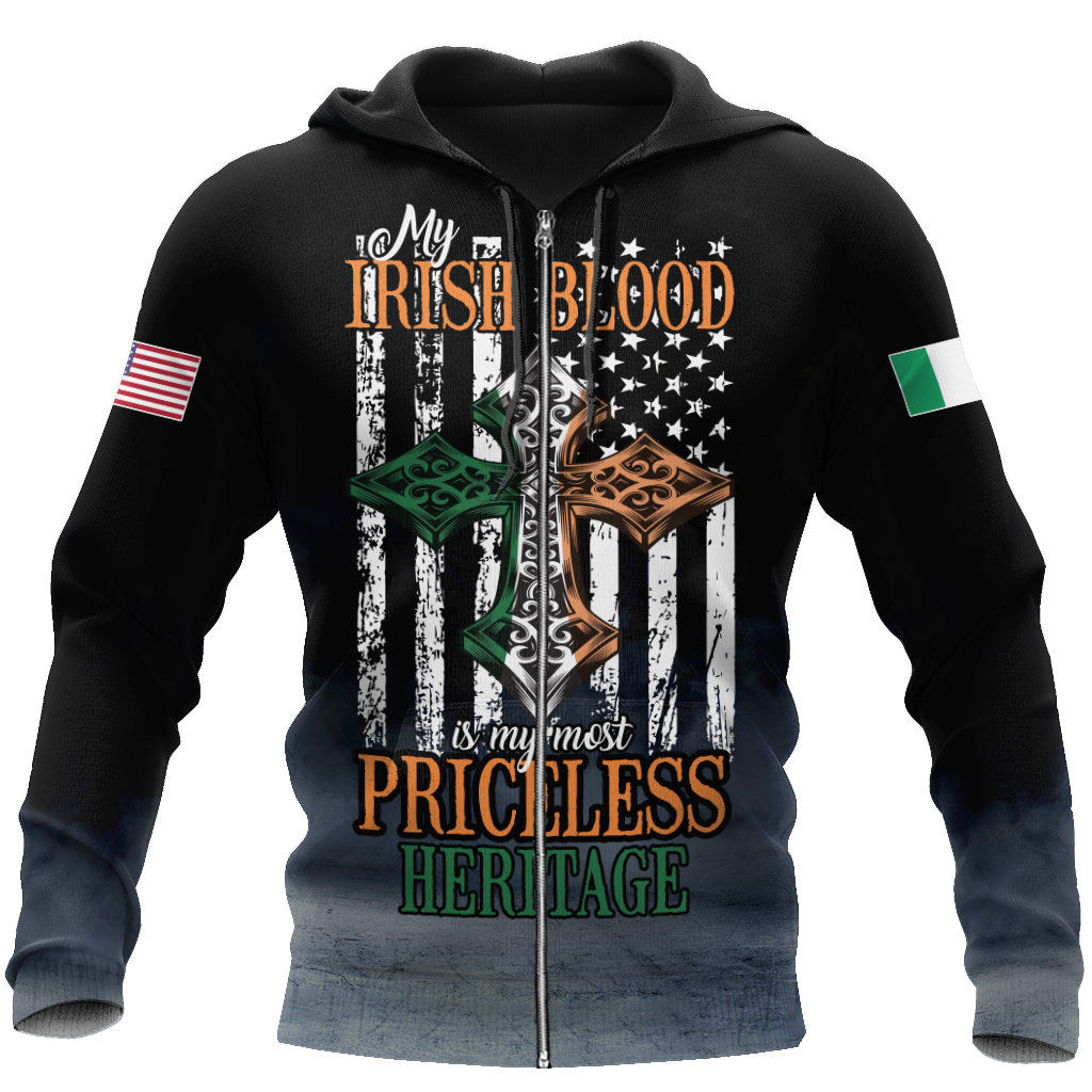 3D All Over Printed Irish St Patrick Day Unisex Shirts VP20022104 Custom Name XT