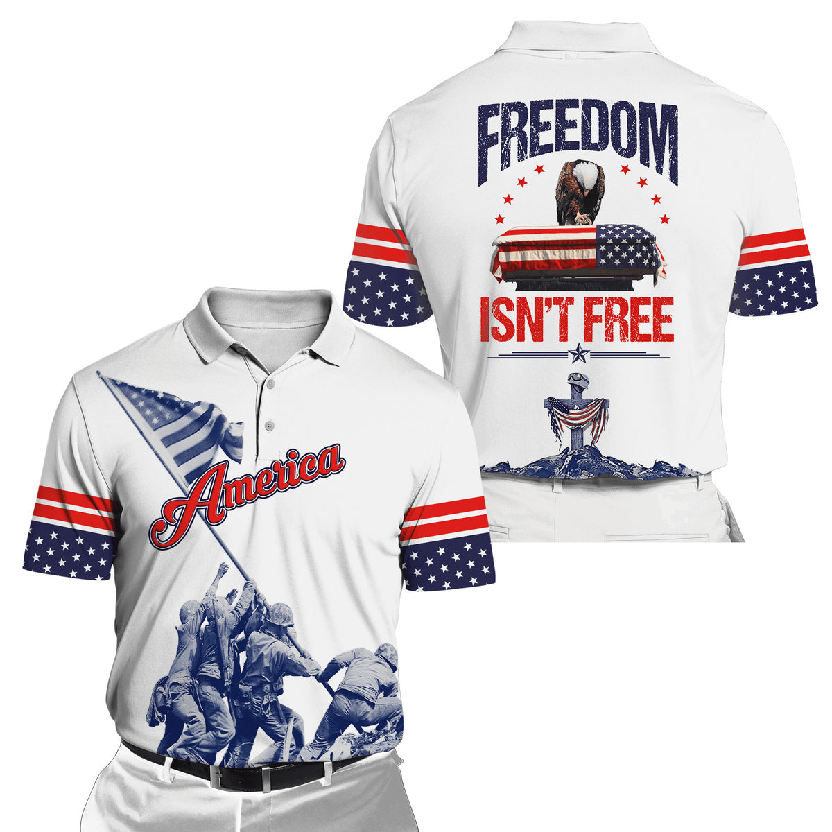Freedom Isn't Free Us Veteran 3D All Over Printed Unisex Shirts