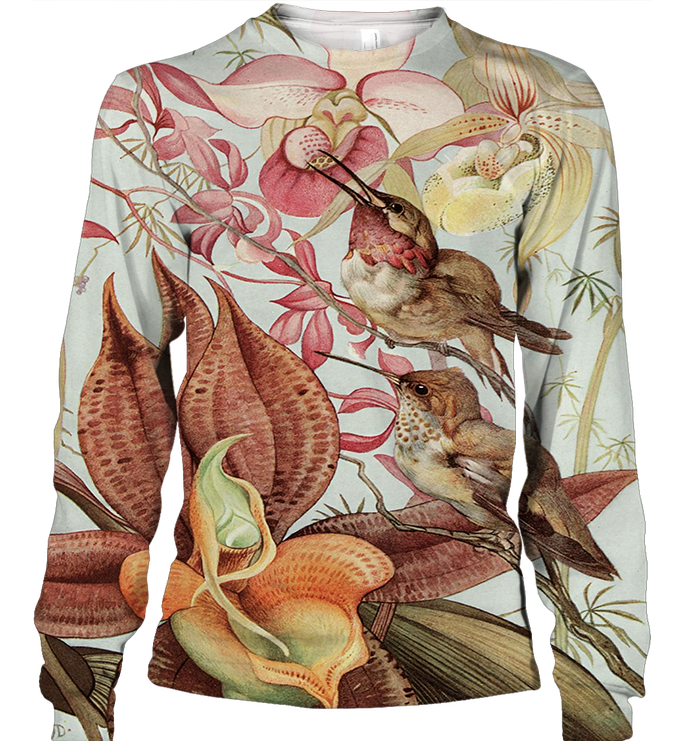 3D AOP Bird Shirt-Apparel-6teenth World-Sweatshirt-S-Vibe Cosy™