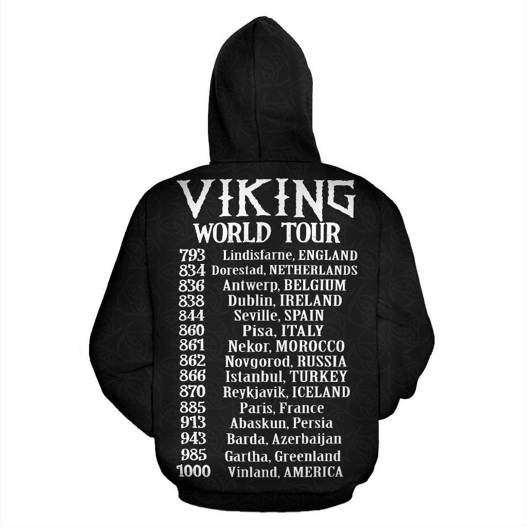Viking World Tour - Hoodie A7-ALL OVER PRINT HOODIES (P)-HP Arts-Hoodie-S-Black-Vibe Cosy™