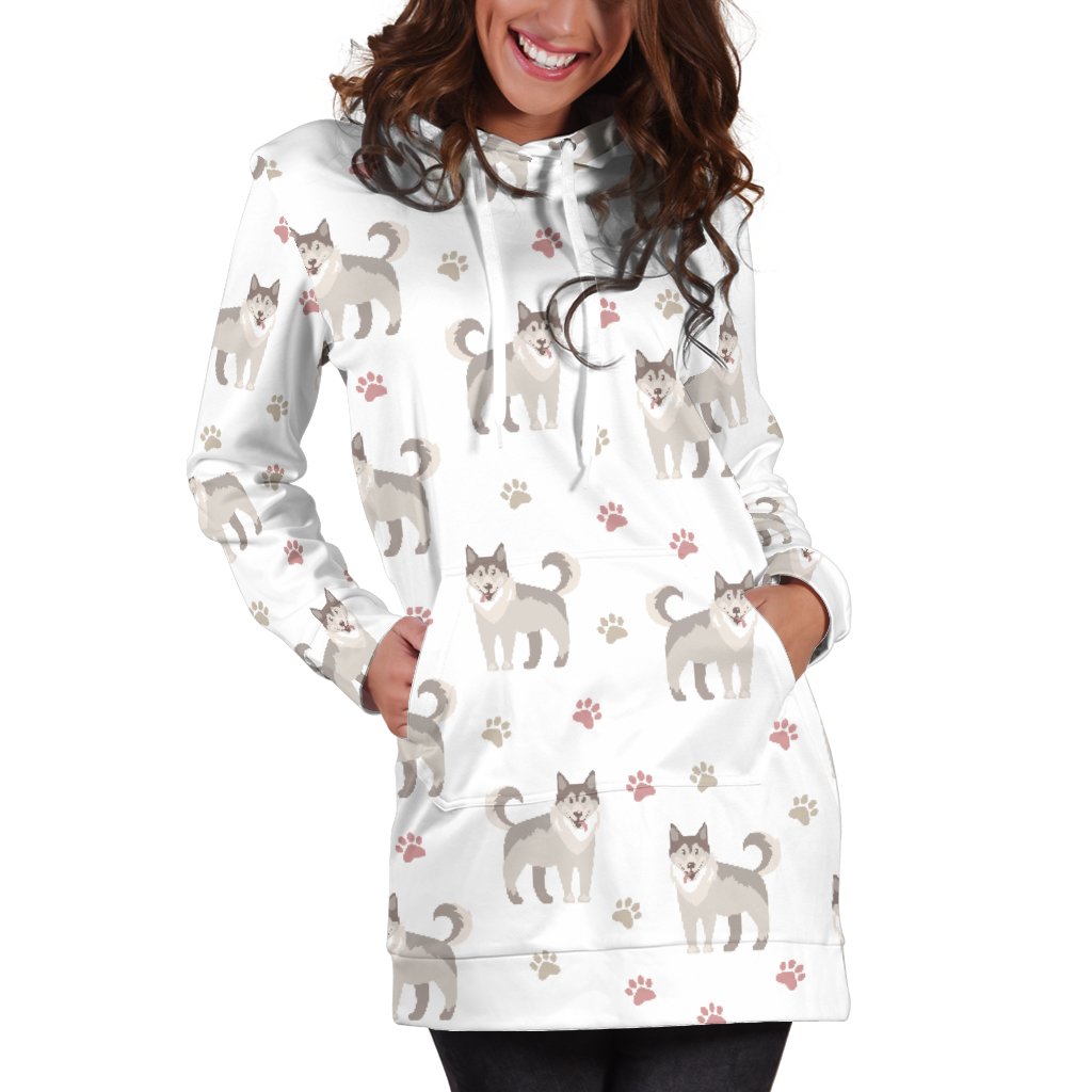 Husky-Amaze Styleโข-Hoodie Dress - Husky-XS-Vibe Cosyโข