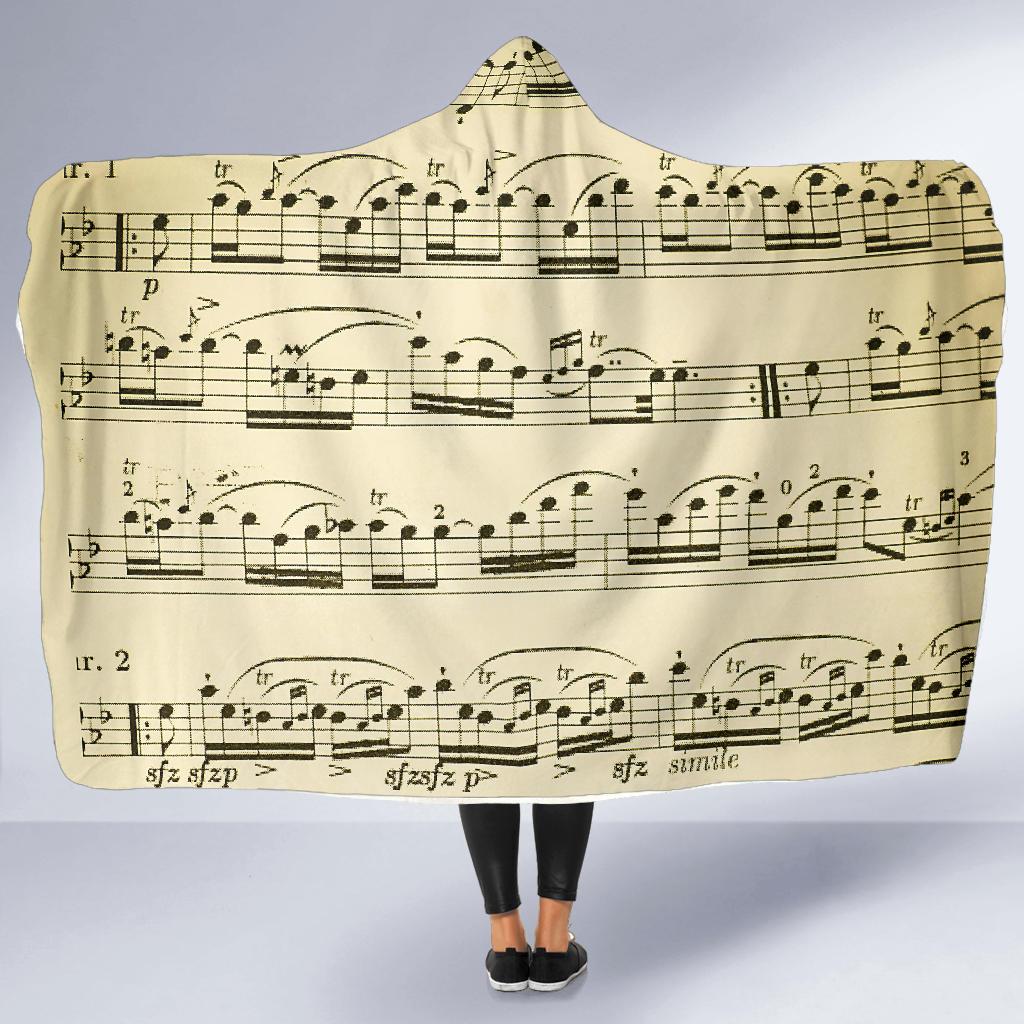 Spartito-Amaze Styleโข-Hooded BlanketSpartito-Youth 60"x45"-Vibe Cosyโข