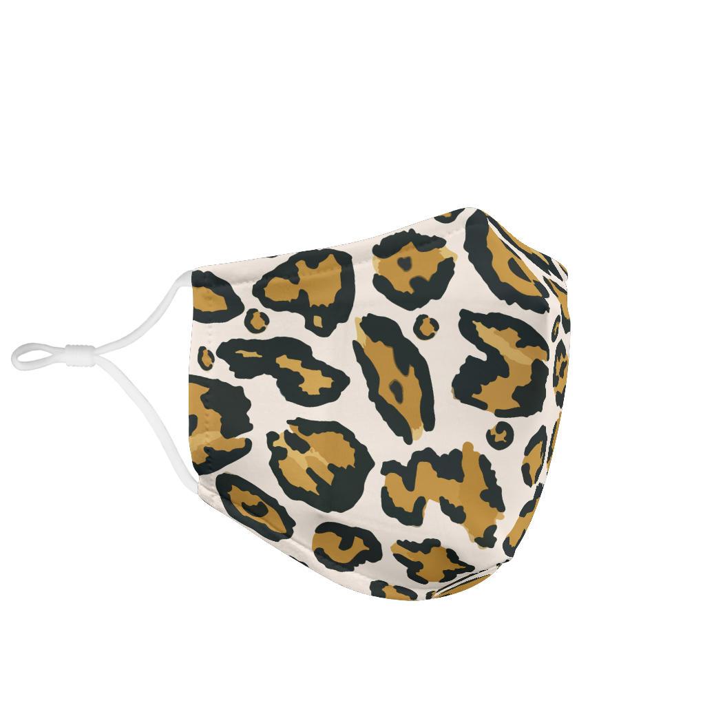 Cheetah Print Face Mask-Amaze Styleโข-Face Mask - Cheetah Print Face Mask-Adult Mask + 2 FREE Filters (Age 13+)-Vibe Cosyโข