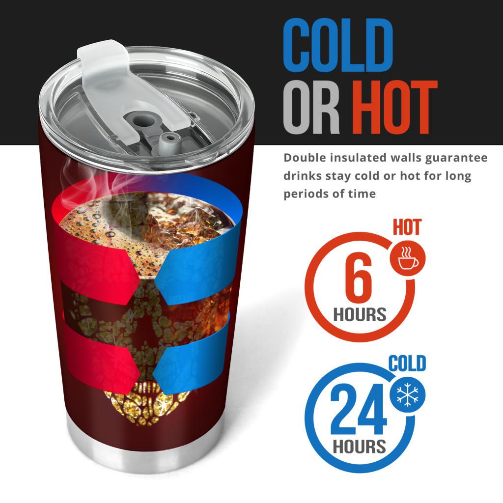 Teschio e Oro-Amaze Styleโข-Tumbler - Teschio e Oro-20oz Large-Vibe Cosyโข